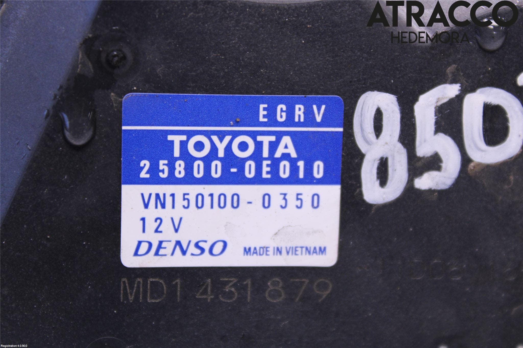 Toyota HILUX 16- Egr Ventil