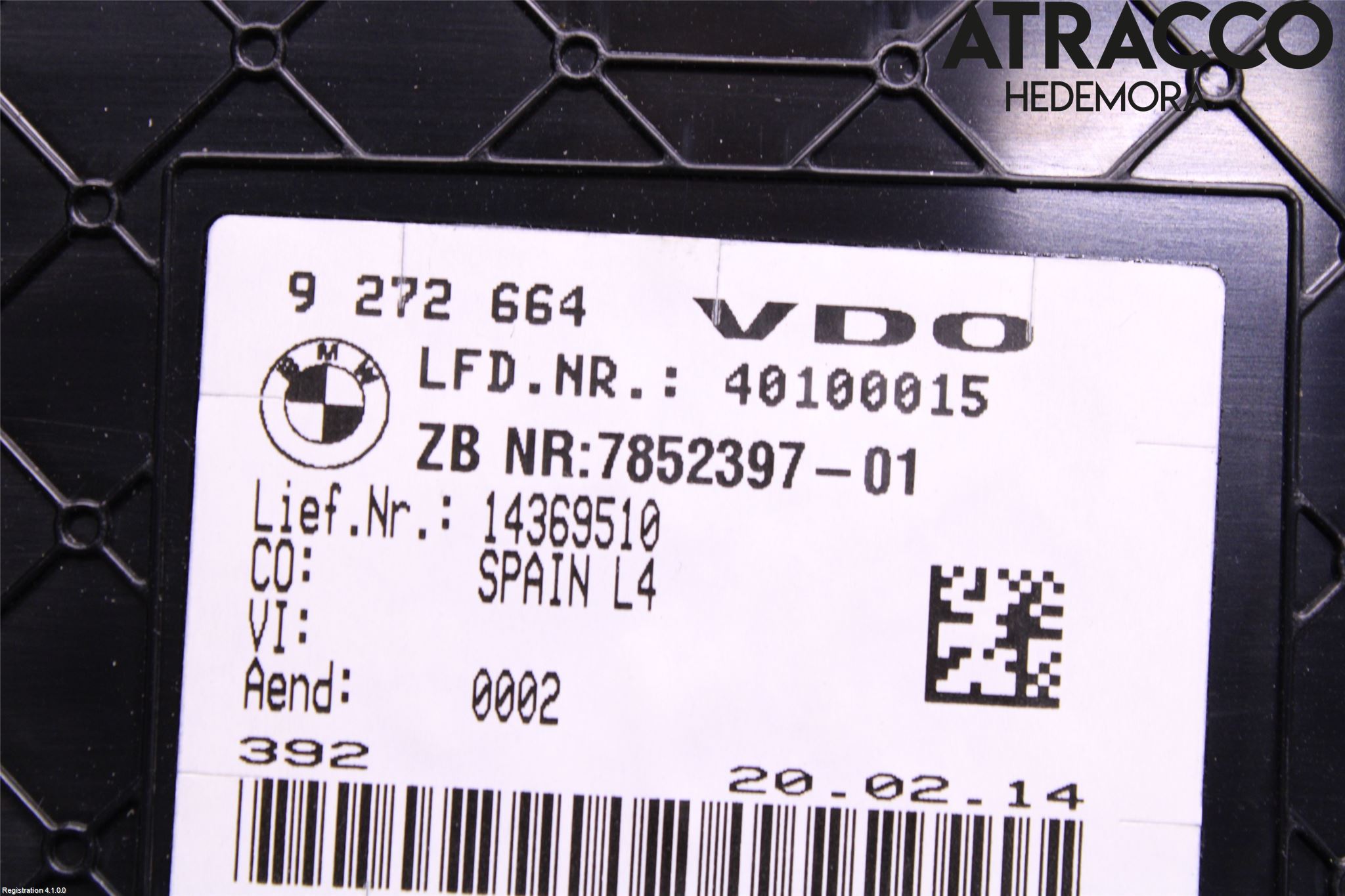 BMW 4 F32/F33/F82/F83 13-20 Instrument Komb