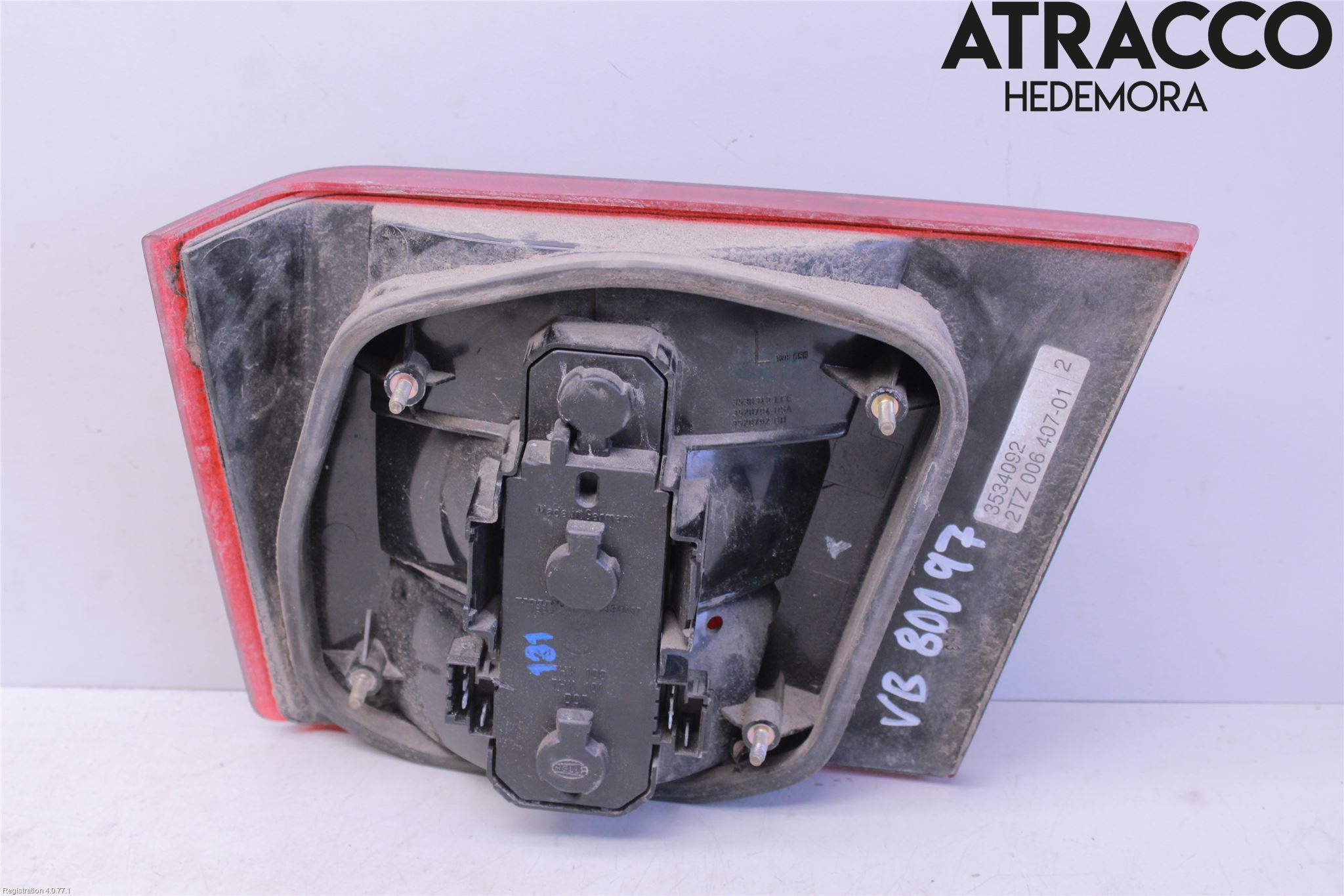 Volvo 940 91-98 Bakljus Lucka Vä