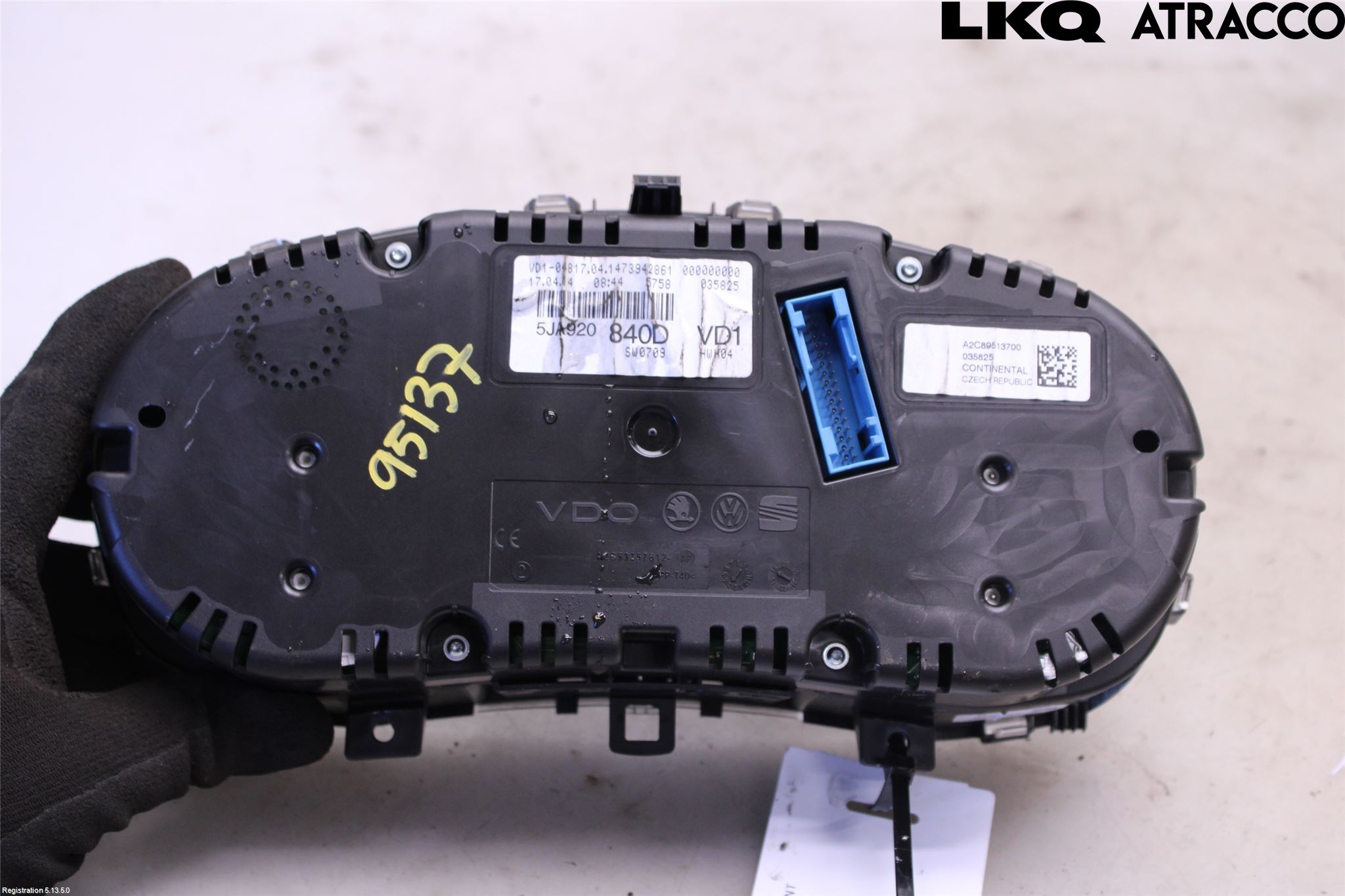 Skoda RAPID Instrument Komb