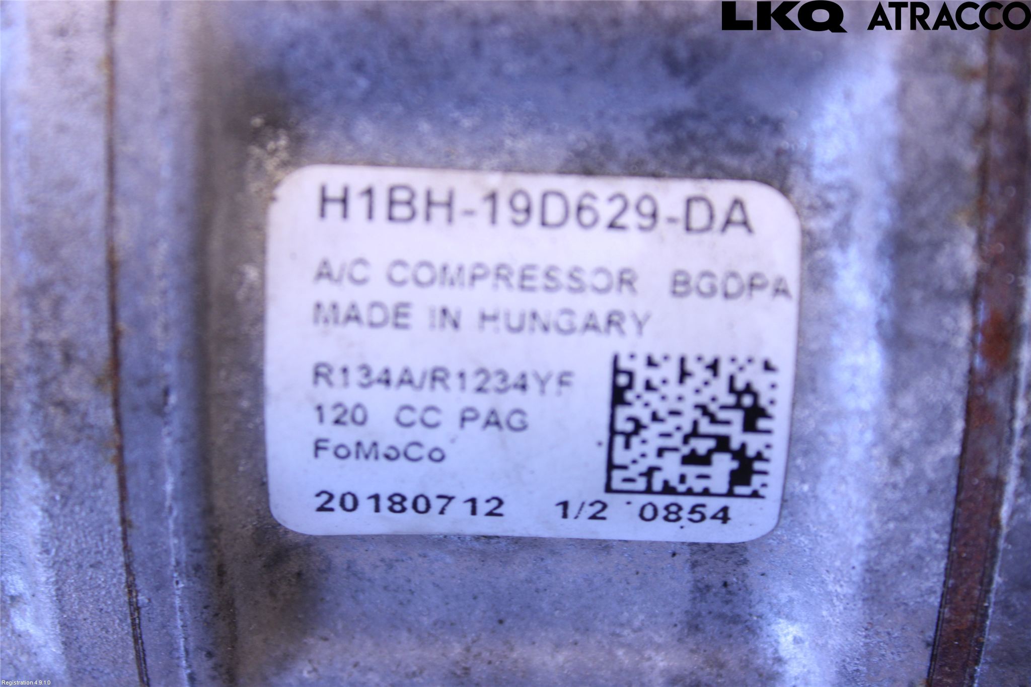 Ford ECOSPORT 17- Ac Kompressor