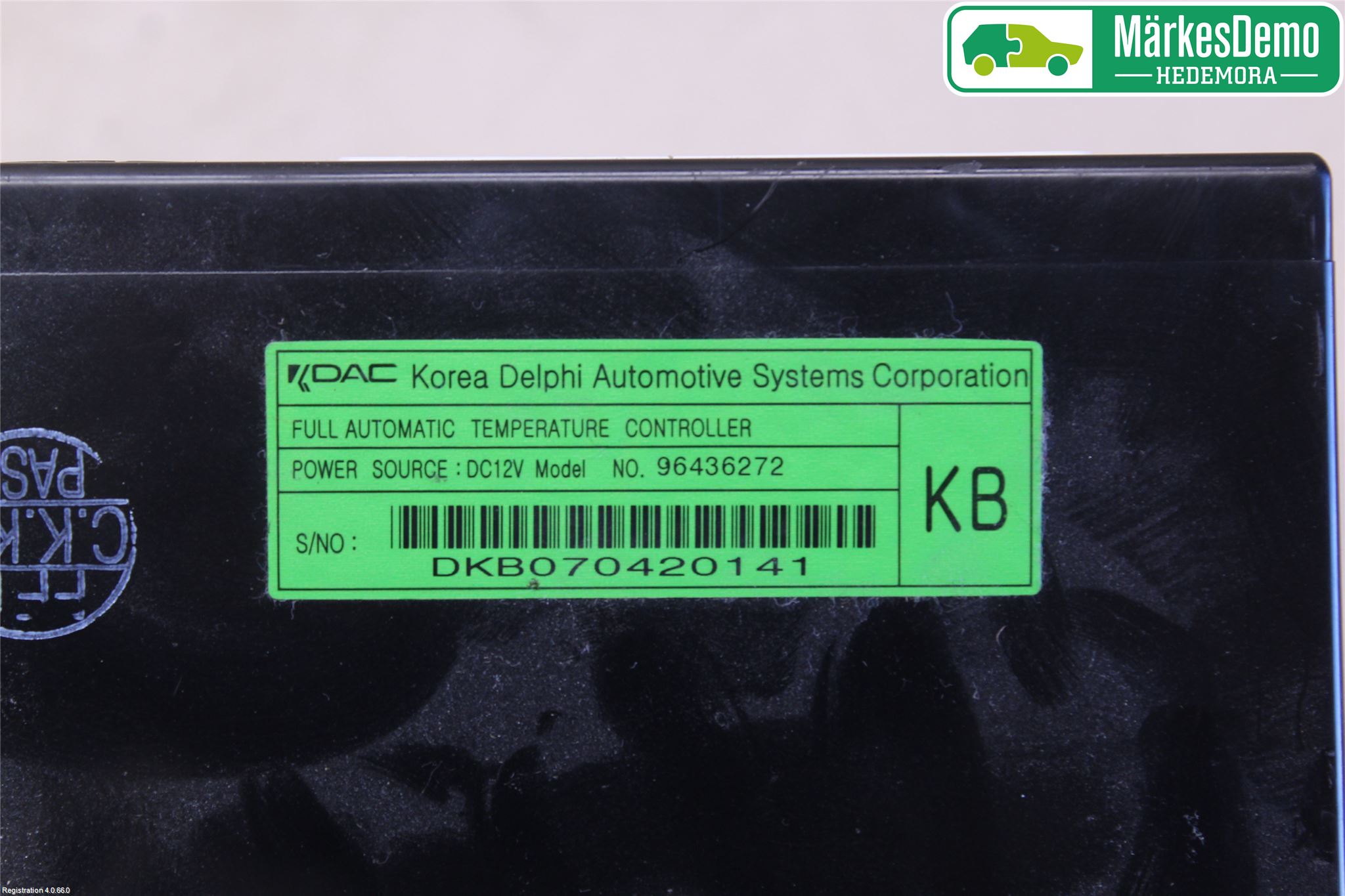 Chevrolet CAPTIVA Ac Styrenhet Ac Manöveren