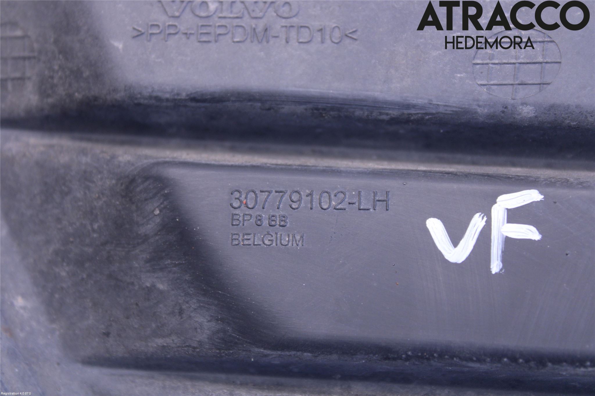 Volvo V50 08-12 Stötfångardel Fram Vä