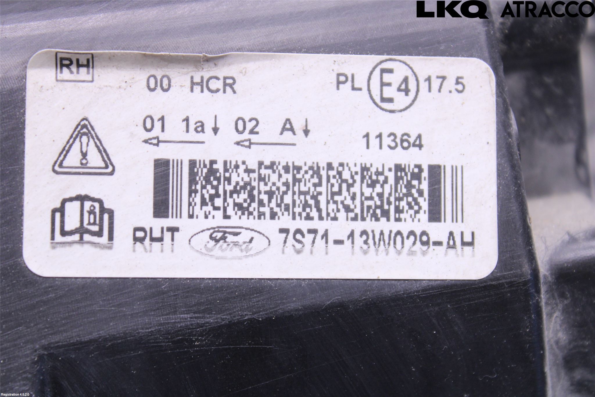 Ford MONDEO 07-15 Strålkastare Höger