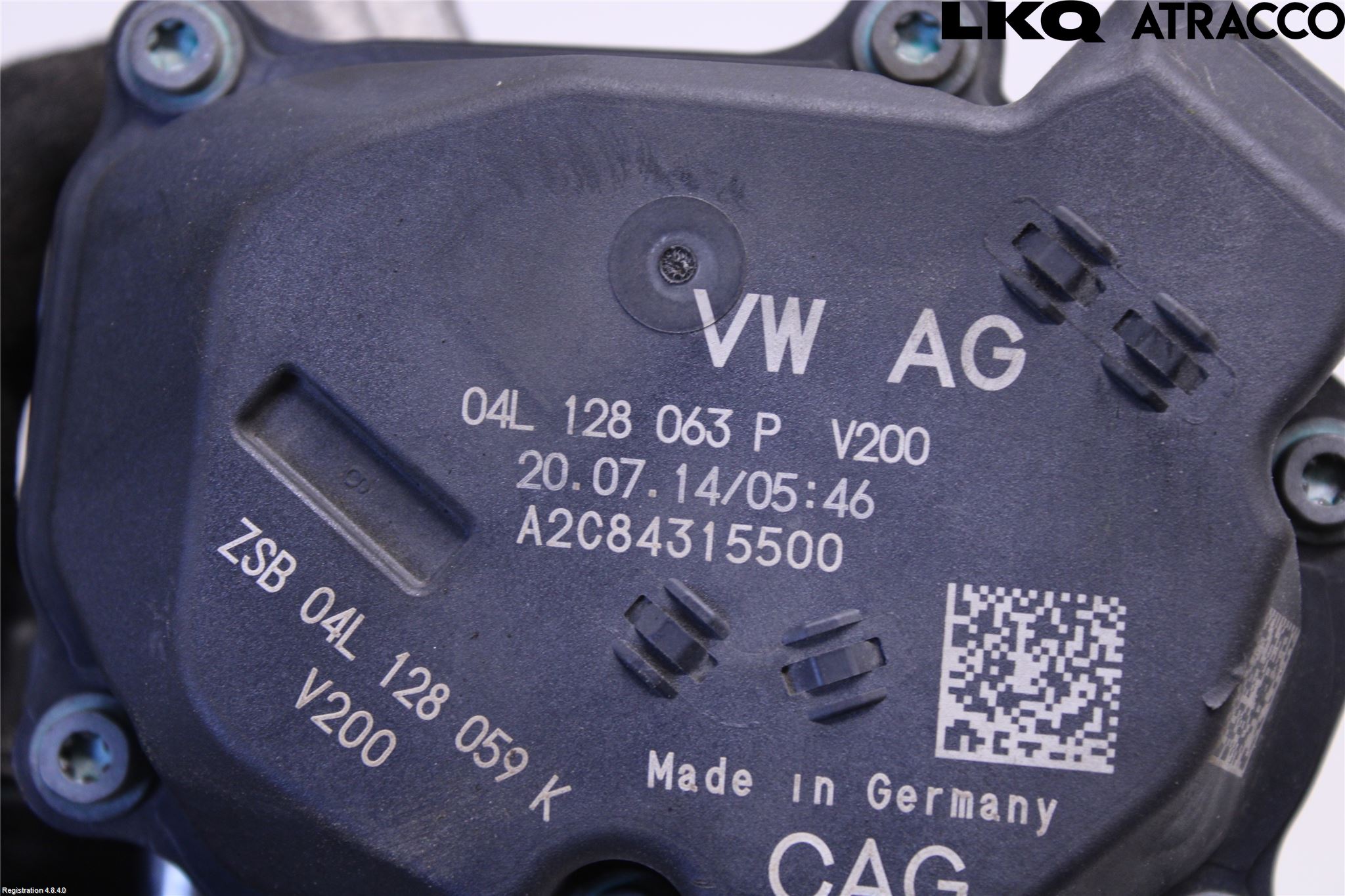 Audi Q5 09-16 Injspjällhus