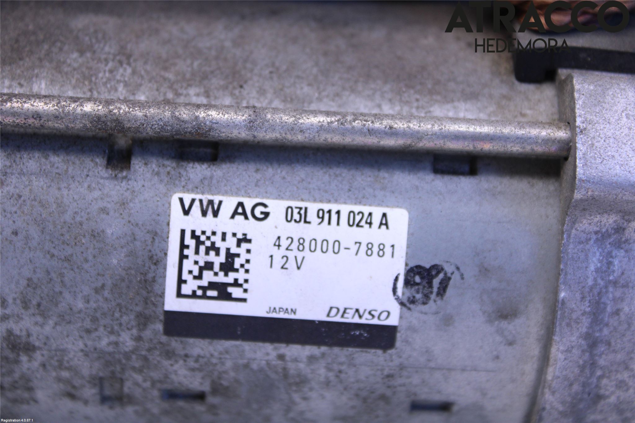 Audi A4/S4 08-11 Startmotor Diesel