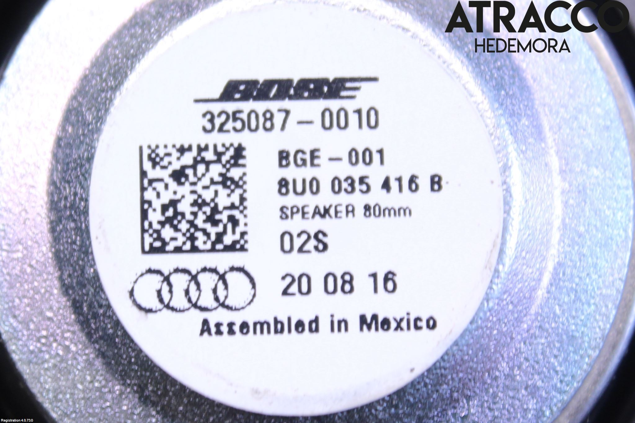 Audi Q3 8U 12-18 Högtalare