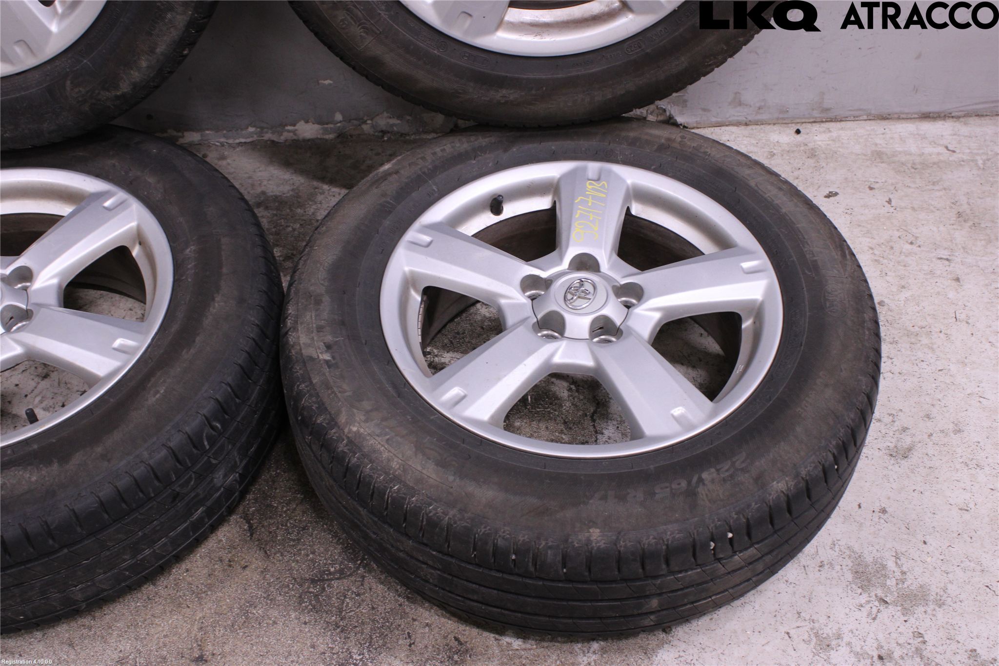 Toyota RAV 4 06-12 Sommardäck Alumfälg 4St