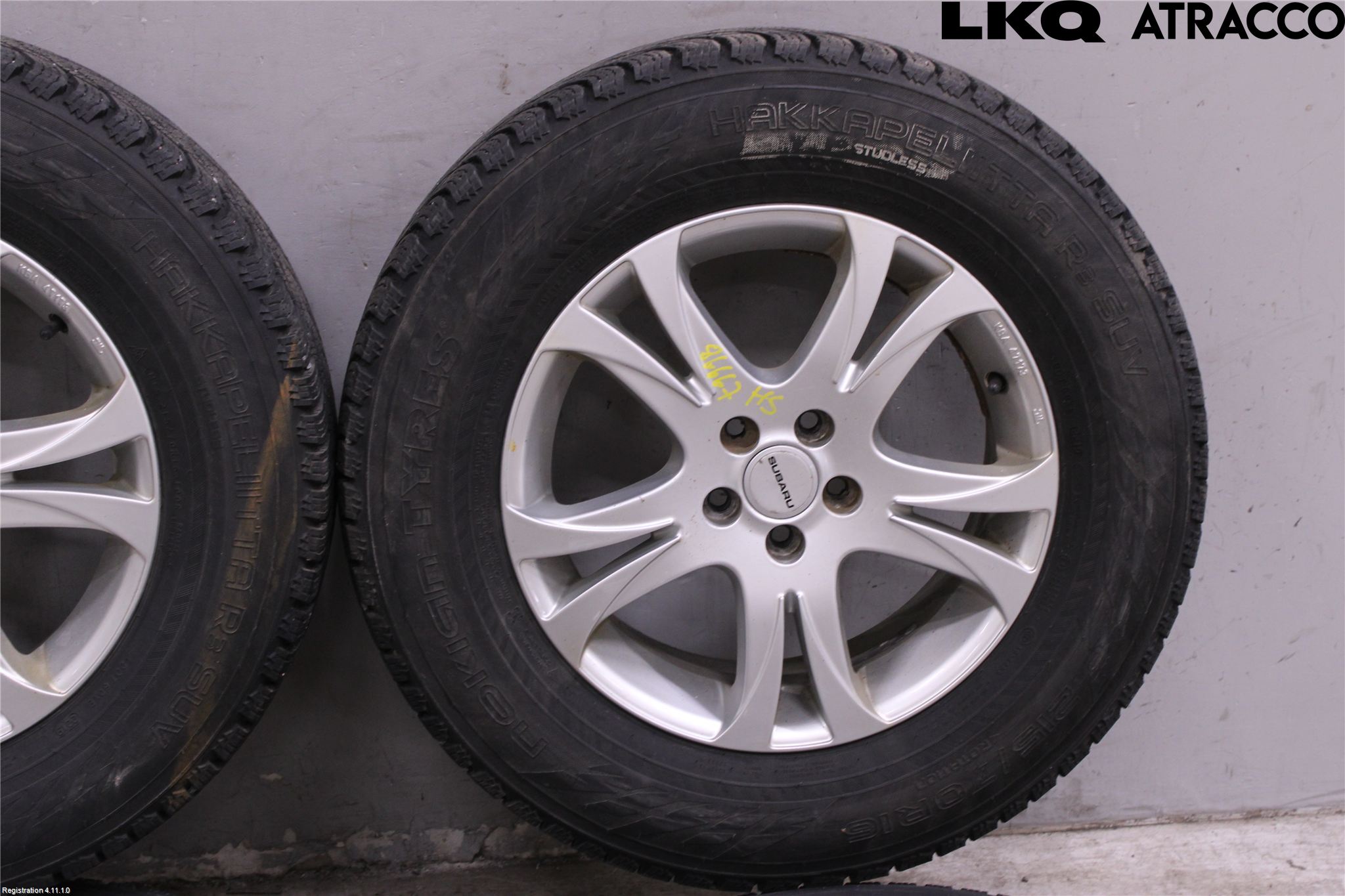 Subaru OUTBACK 10-15 Vinterdäck Alumfälg 4St