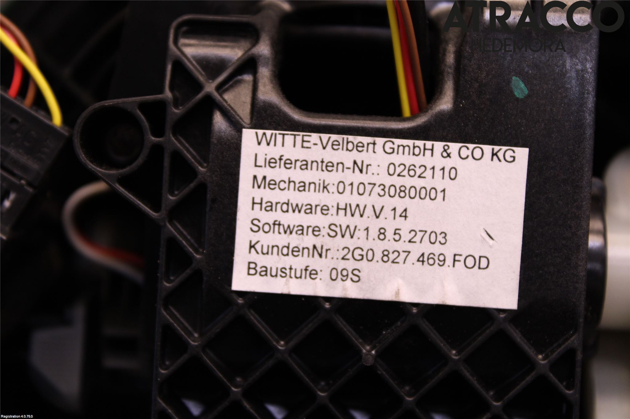 Volkswagen VW POLO VI 18->> Bakluckehandtag