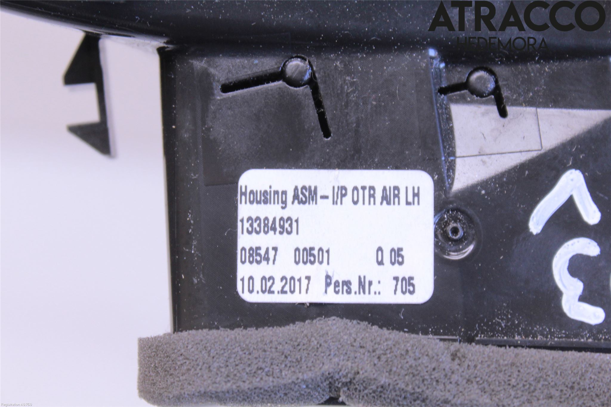 Opel CORSA E 15-19 Defrosterkanal-Munstycke