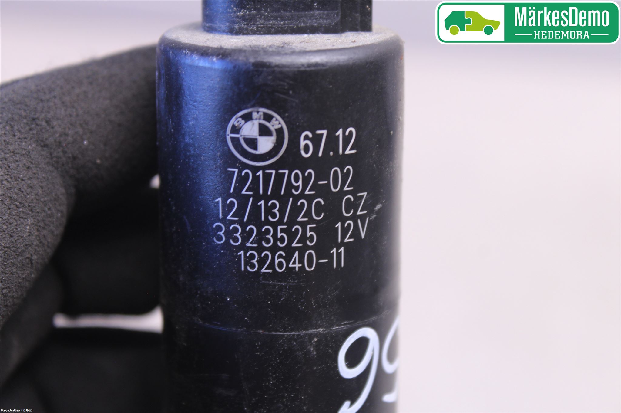 BMW X3 F25 10-17 Spolarpump Högtryck