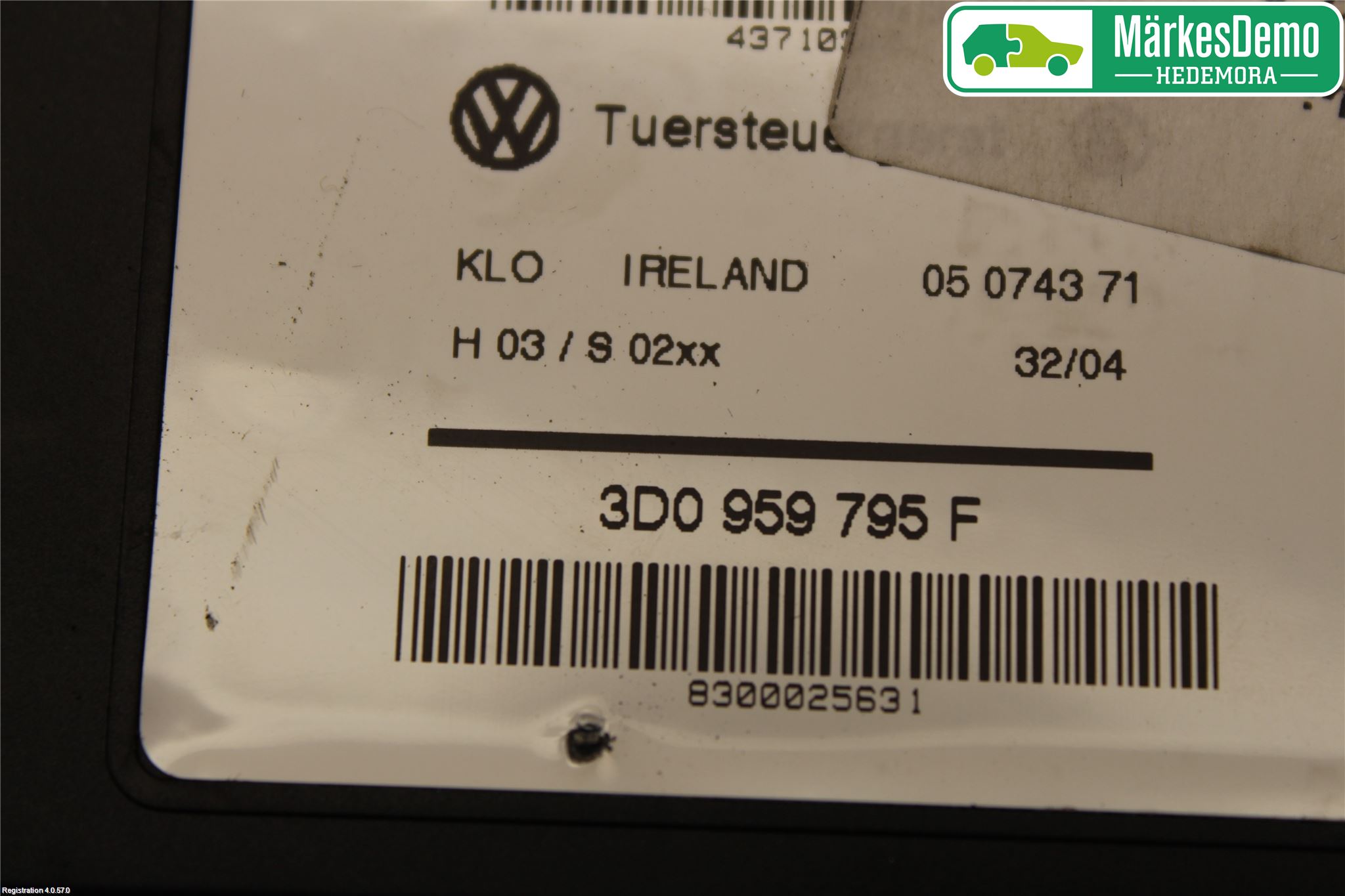 Porsche CAYENNE 03- Fönsterhissmotor