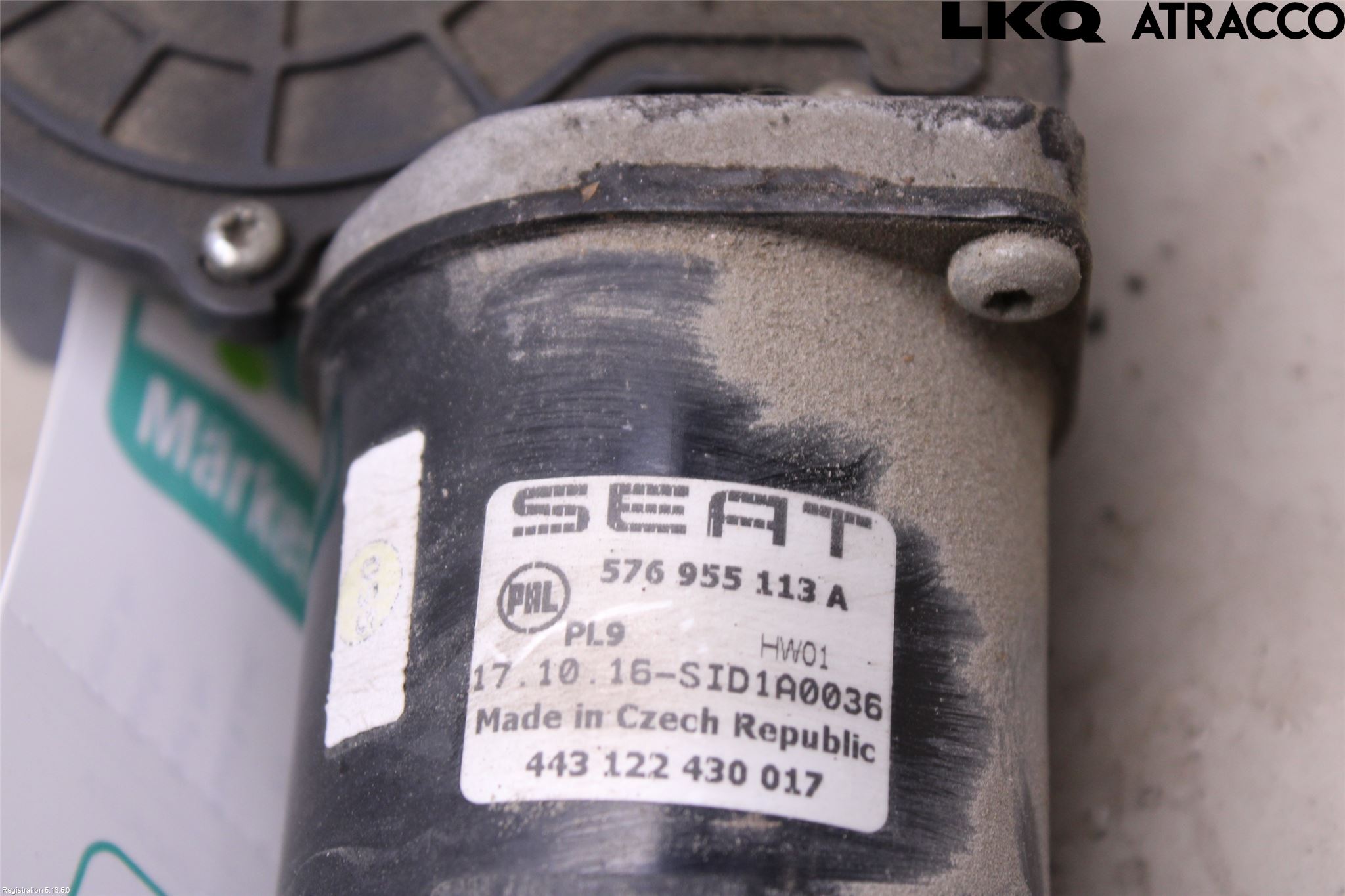 Seat ATECA 16->> Torkarmotor Vindruta