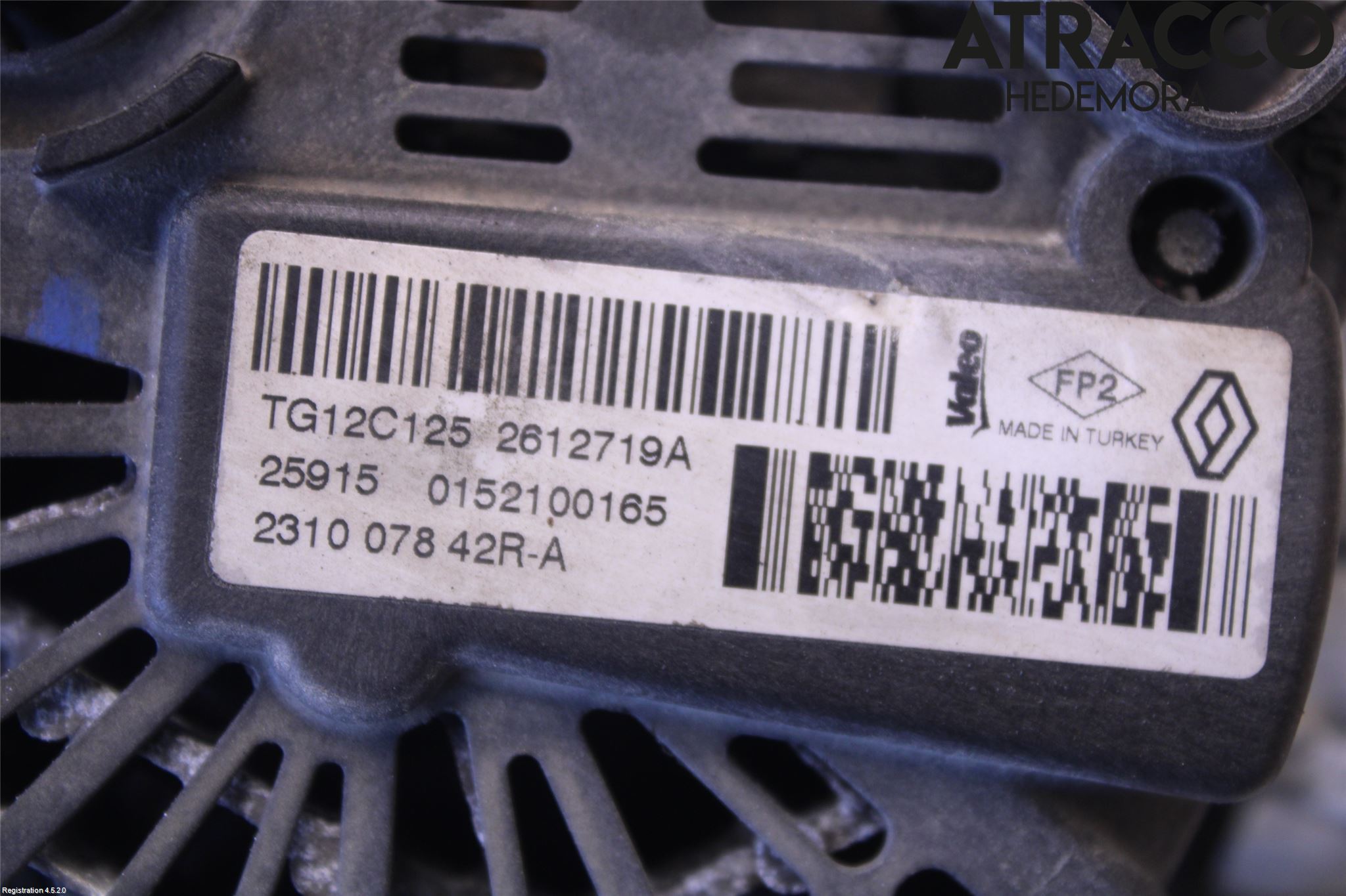 Renault CAPTUR 13-19 Generator