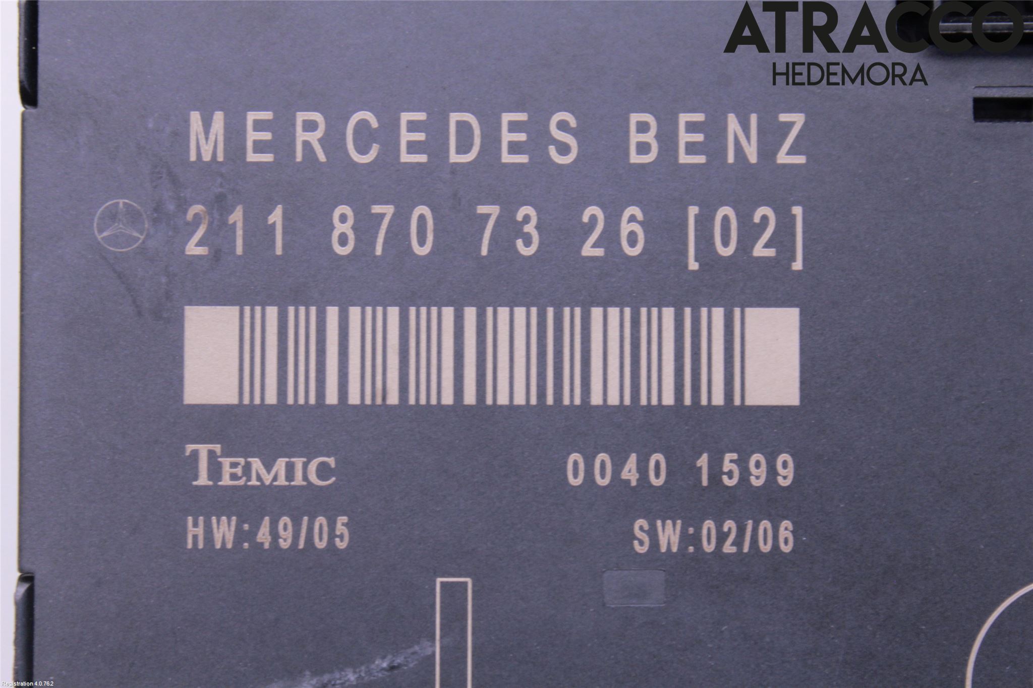 Mercedes-Benz MB E-KLASS (W211) 02-09 Styrenhet Dörr