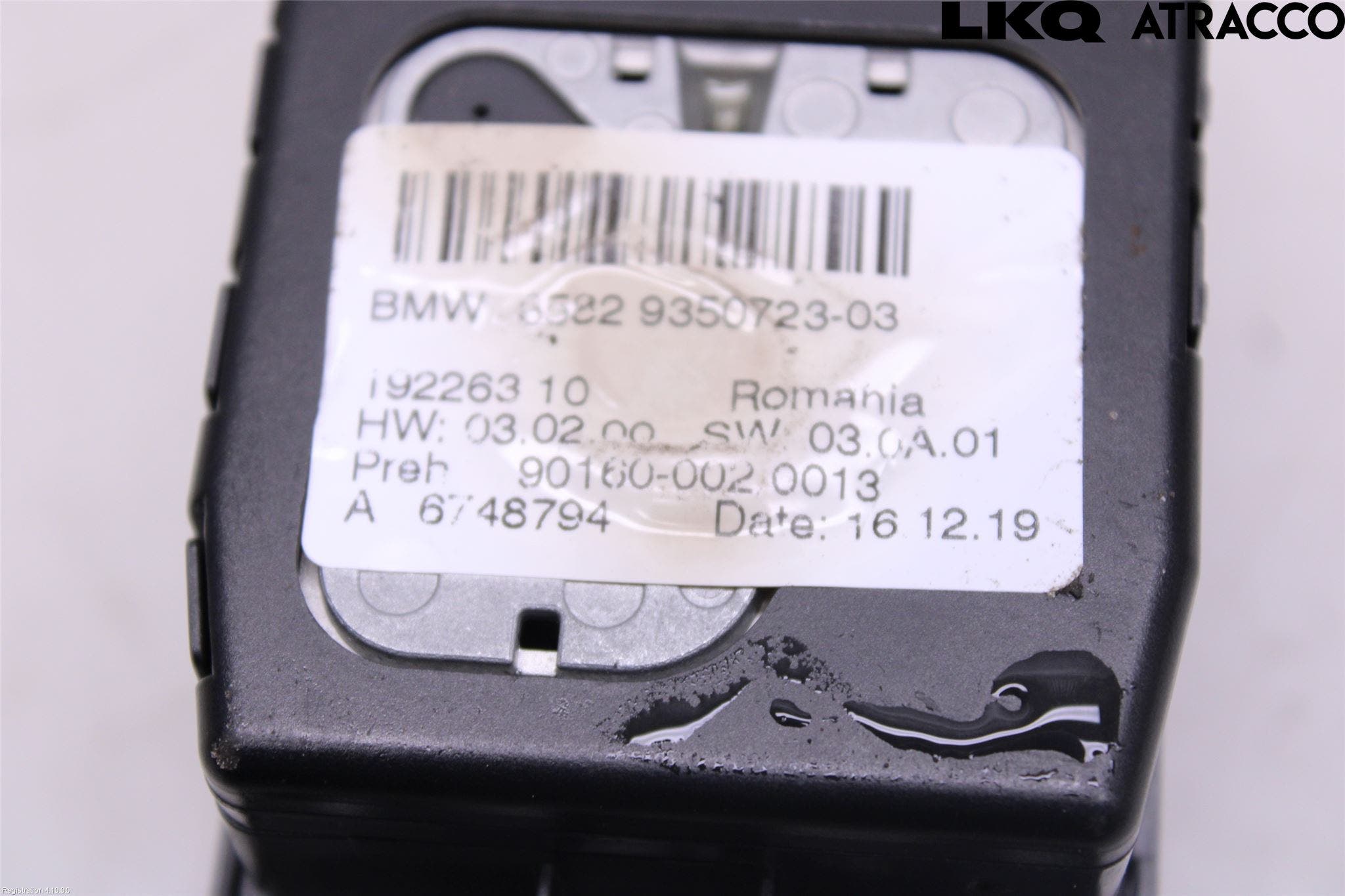 BMW 3 F30/F31/F80 12-19 Strömställare Multifunktion