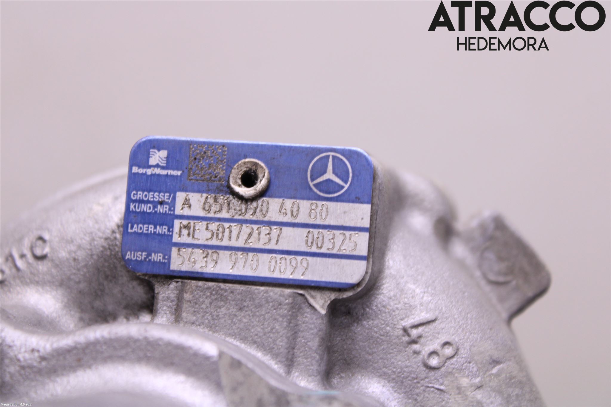 Mercedes-Benz MB C-KLASS (W204) 07-15 Turboaggregat