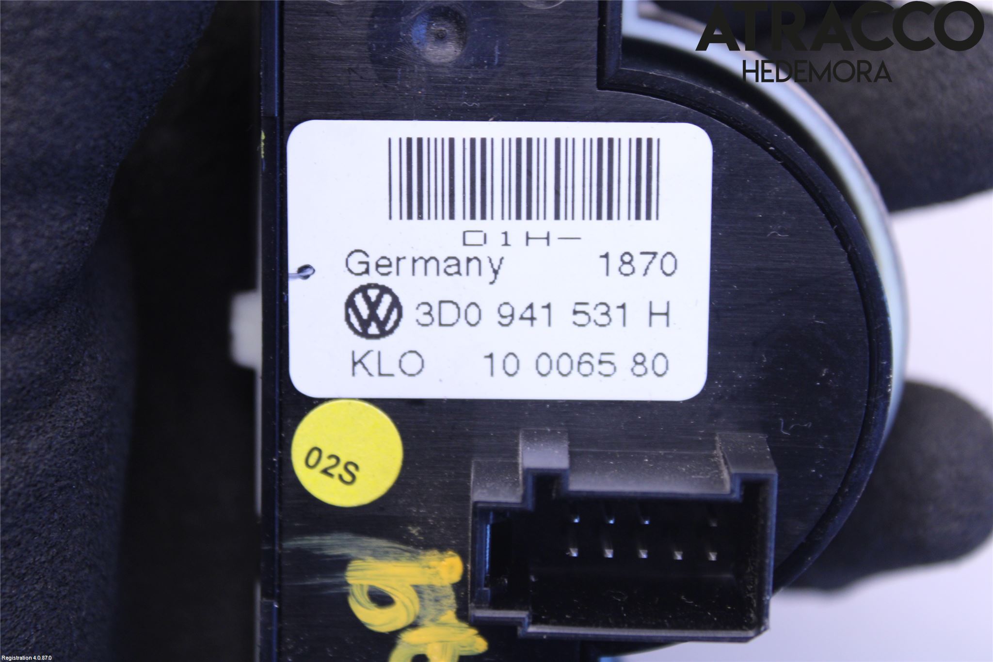 Volkswagen VW PHAETON Strömställare Ljus