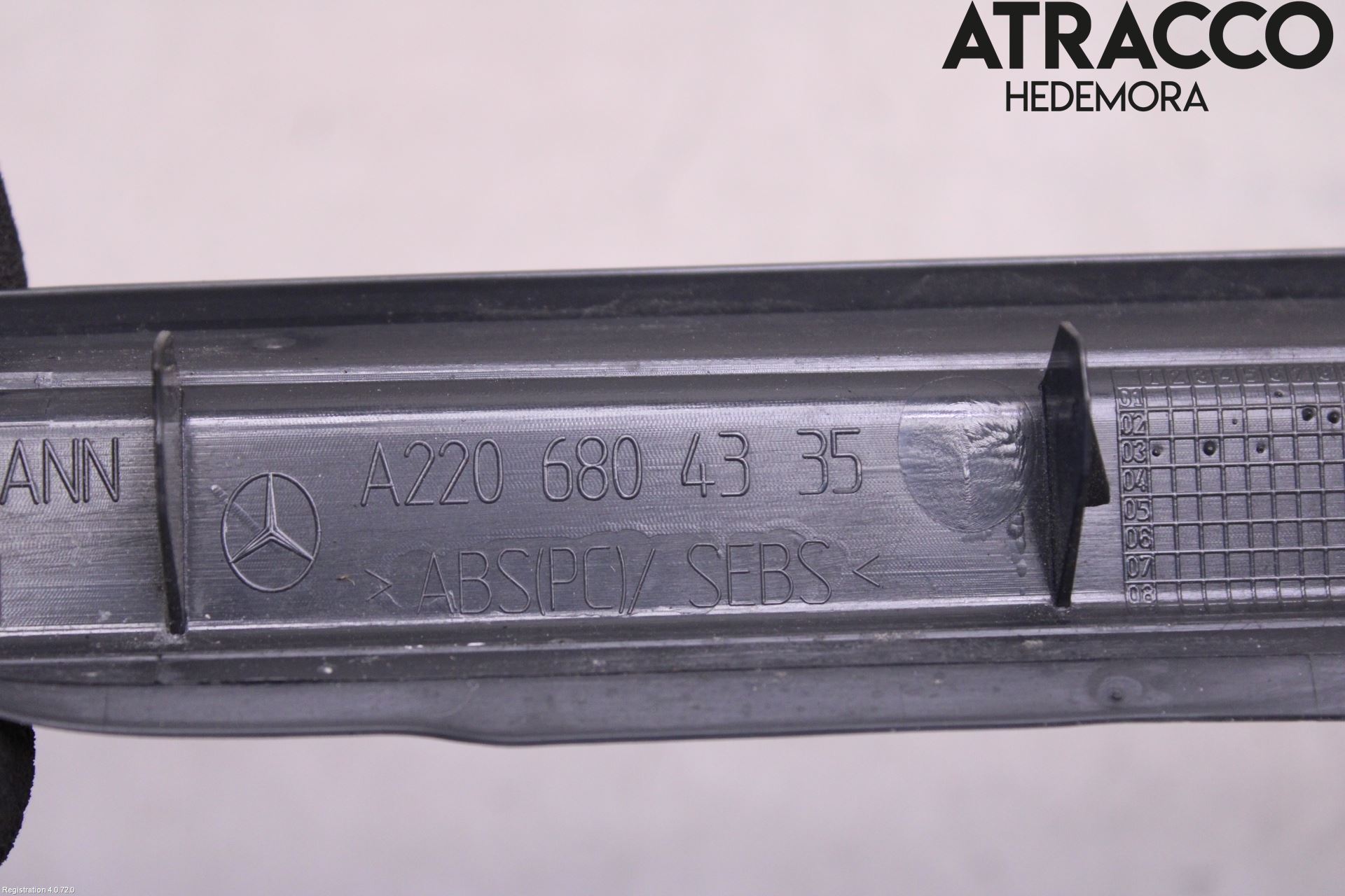 Mercedes-Benz MB S-KLASS (W220)  99-05 Inr Tröskel-Insteg