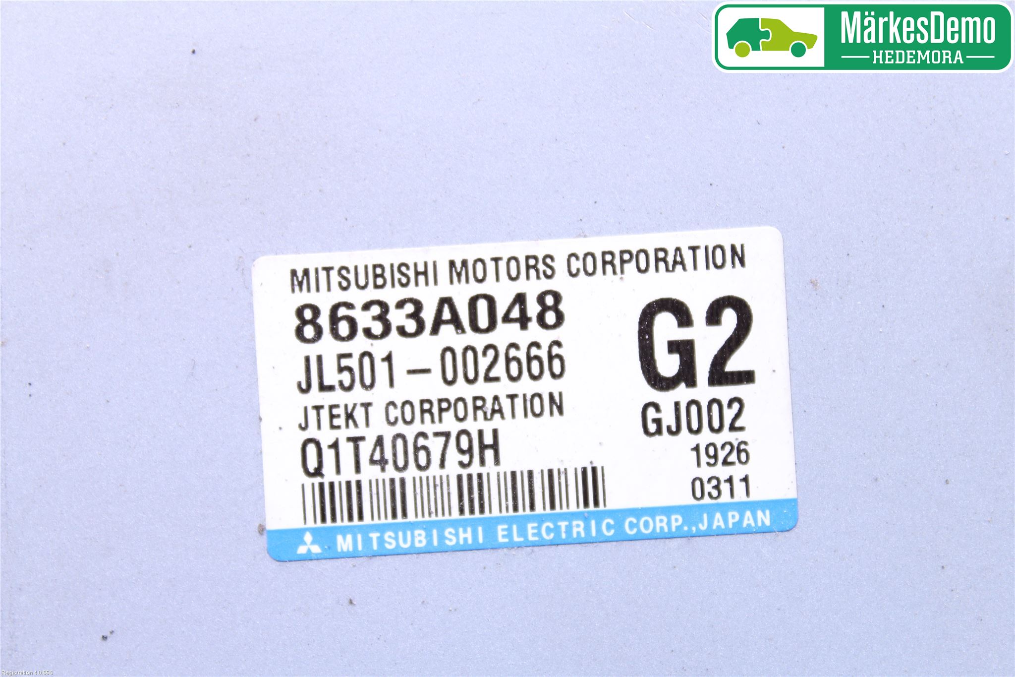 Mitsubishi LANCER 07-14 Styrenhet Styrservo