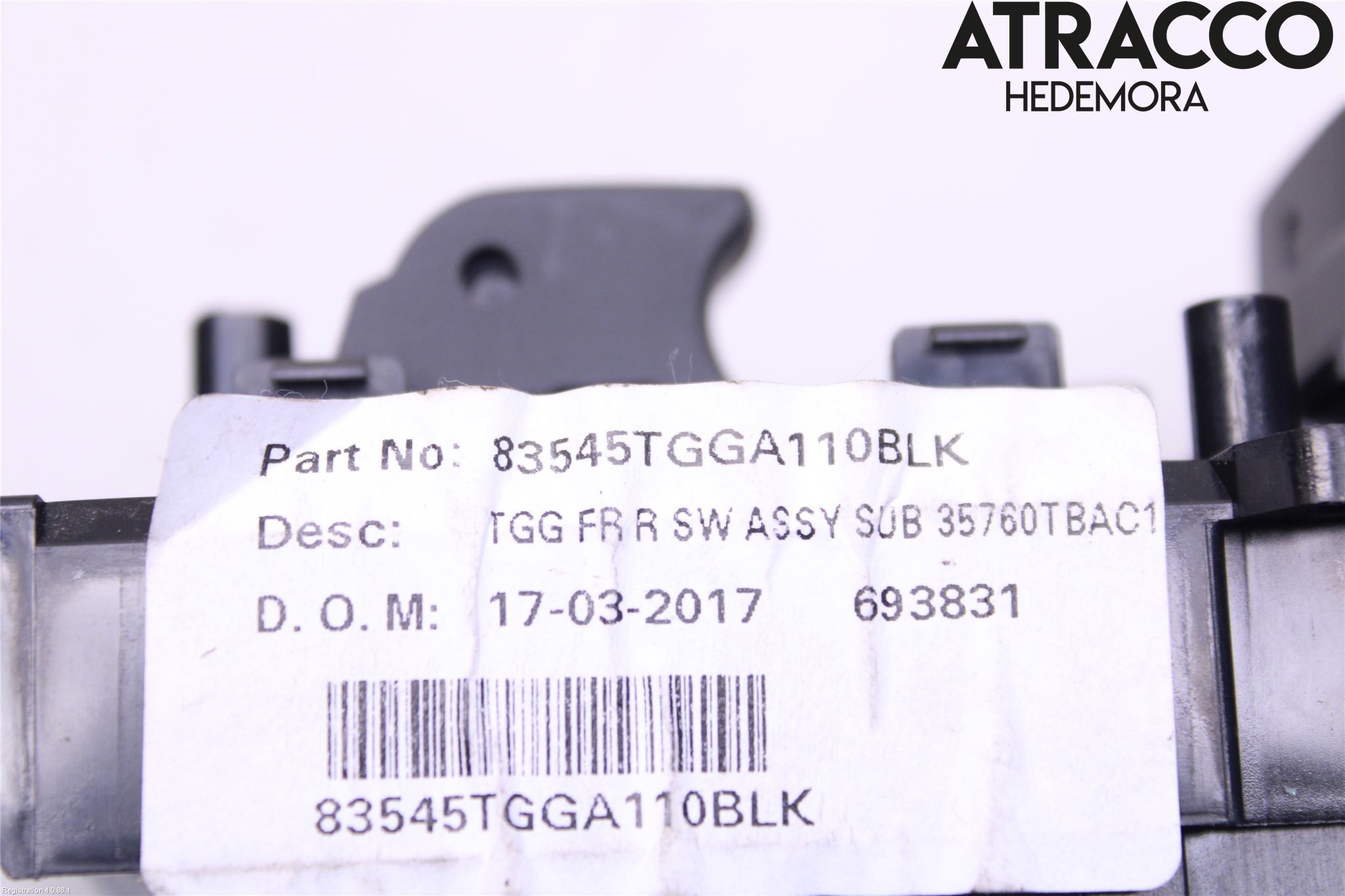 Honda CIVIC 17-22 Strömställare Elhiss