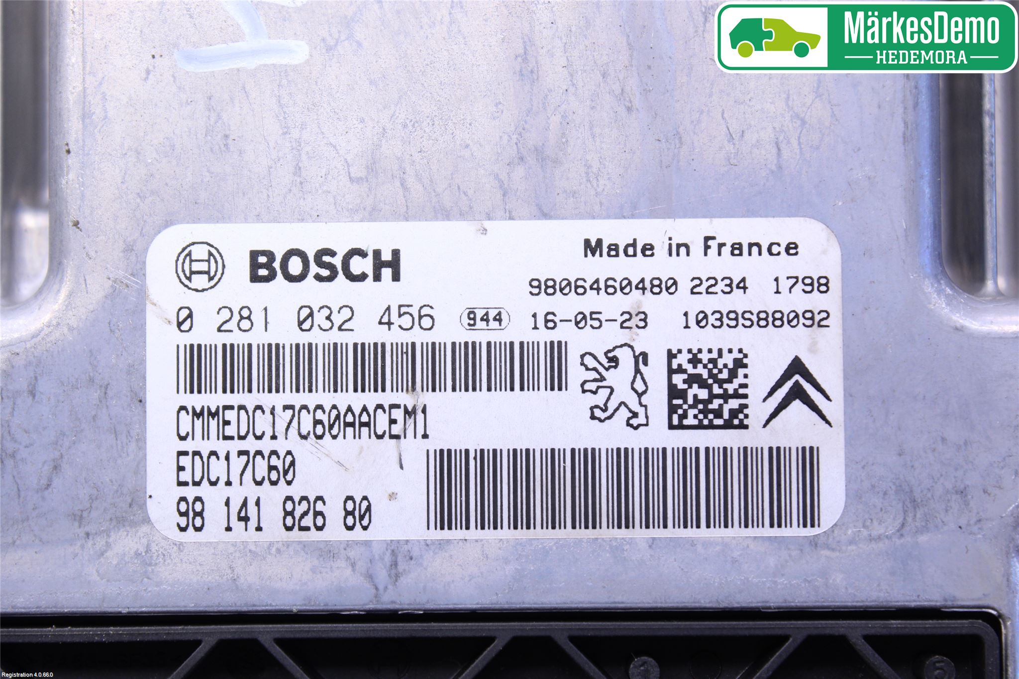 Peugeot PARTNER 16-18 Styrenhet Inspump Diesel