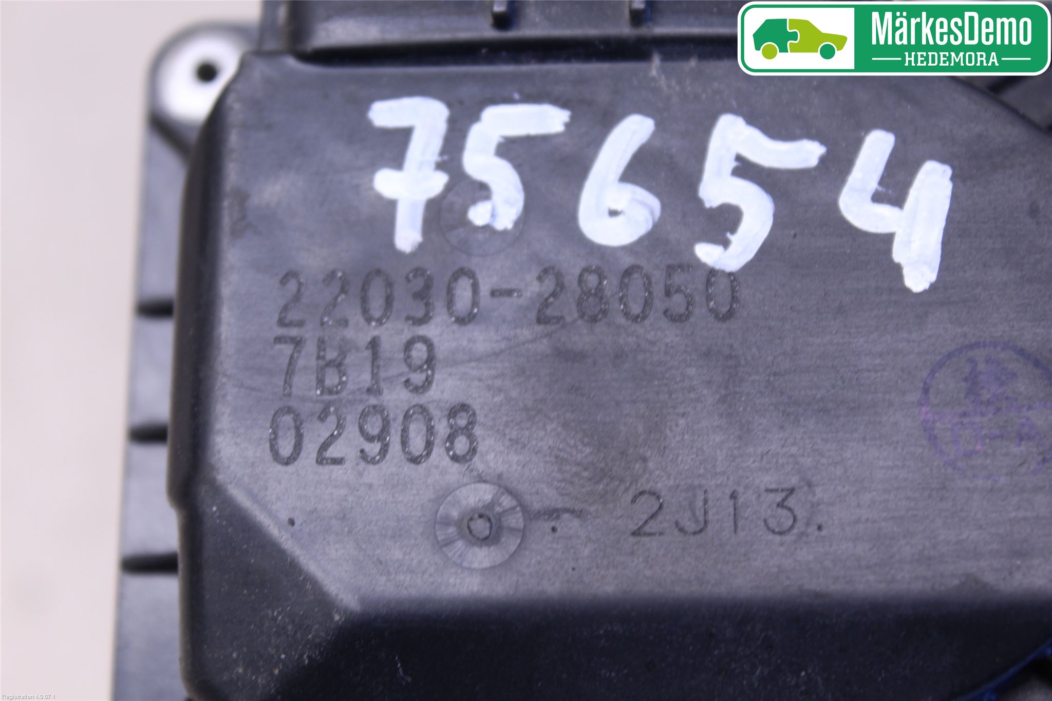 Toyota AVENSIS 07-08 Injspjällhus