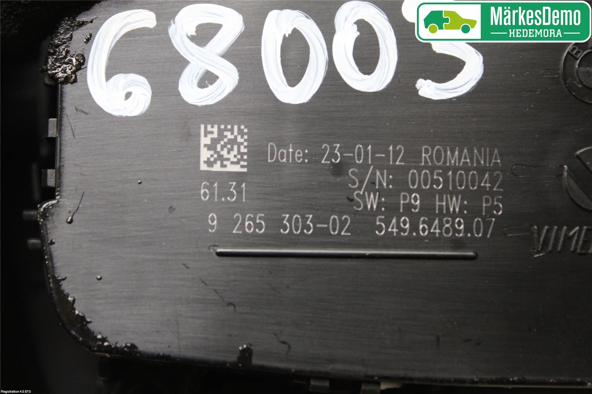 BMW 3 F30/F31/F80 12-19 Strömställare Ljus