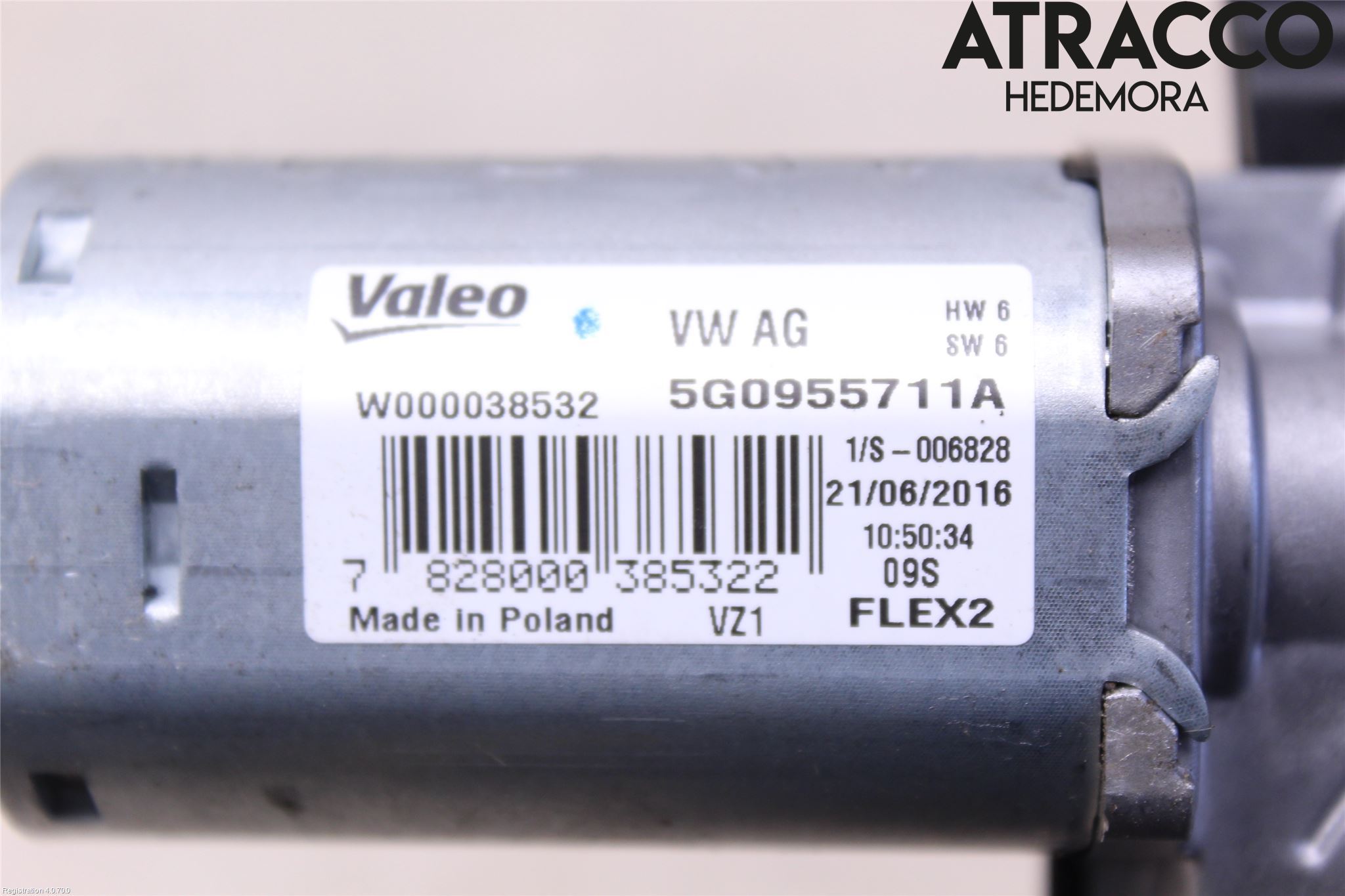 Volkswagen VW TIGUAN 16-24 Torkarmotor Baklucka