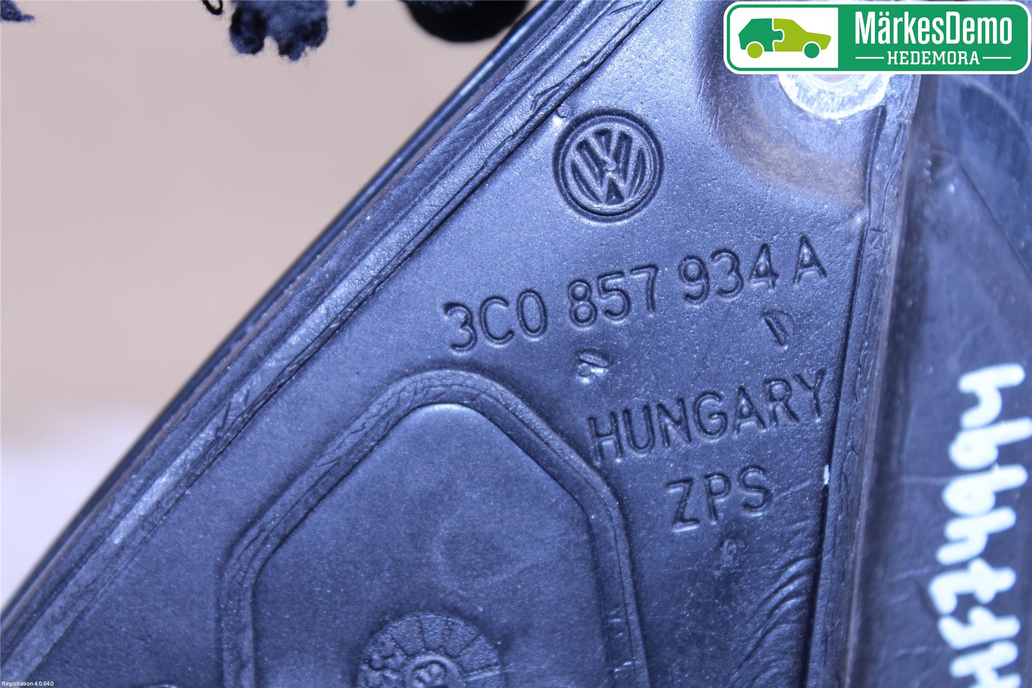 Volkswagen VW PASSAT 11-14 Spegel Yttre El Hö