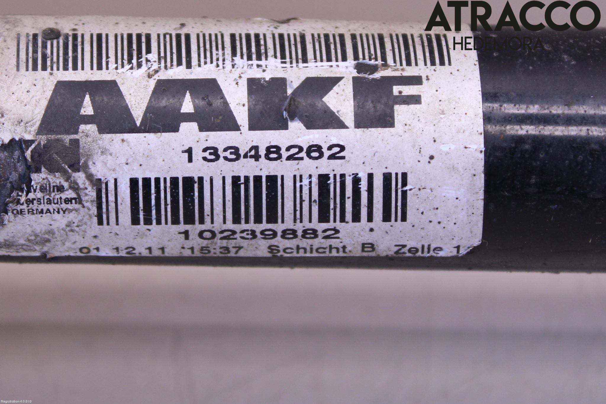 Opel ZAFIRA C 12-19 Drivaxel Fram Vänster