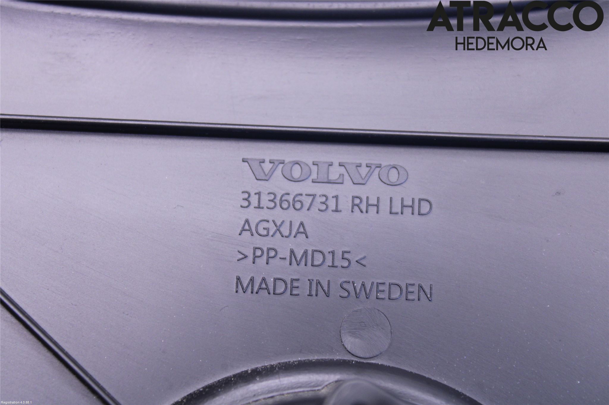 Volvo S90 17->> Instrumentbräda Inlägg-Dekorlist