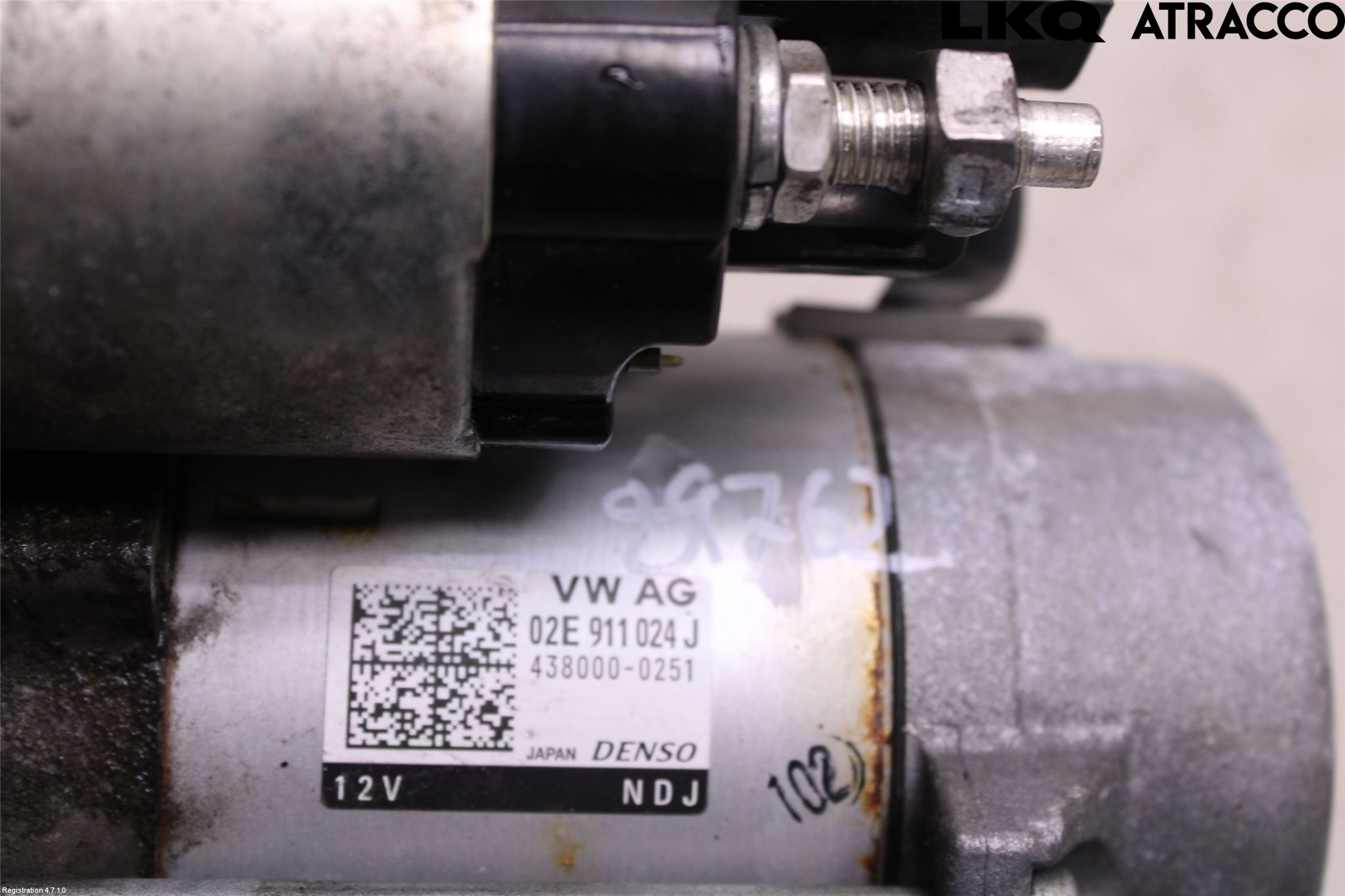 Audi A4/S4 B9 16-19 Startmotor Diesel