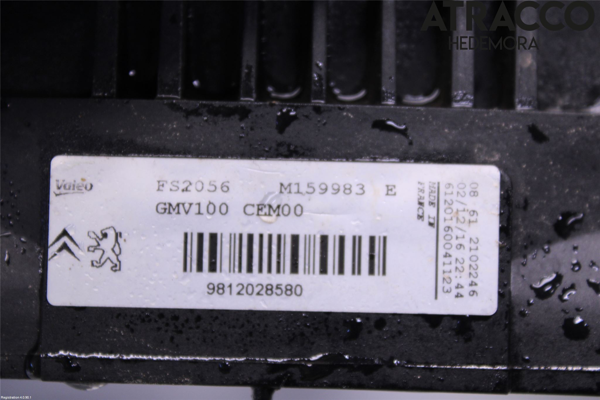 Citroen C3 10-17 Kylfläkt El