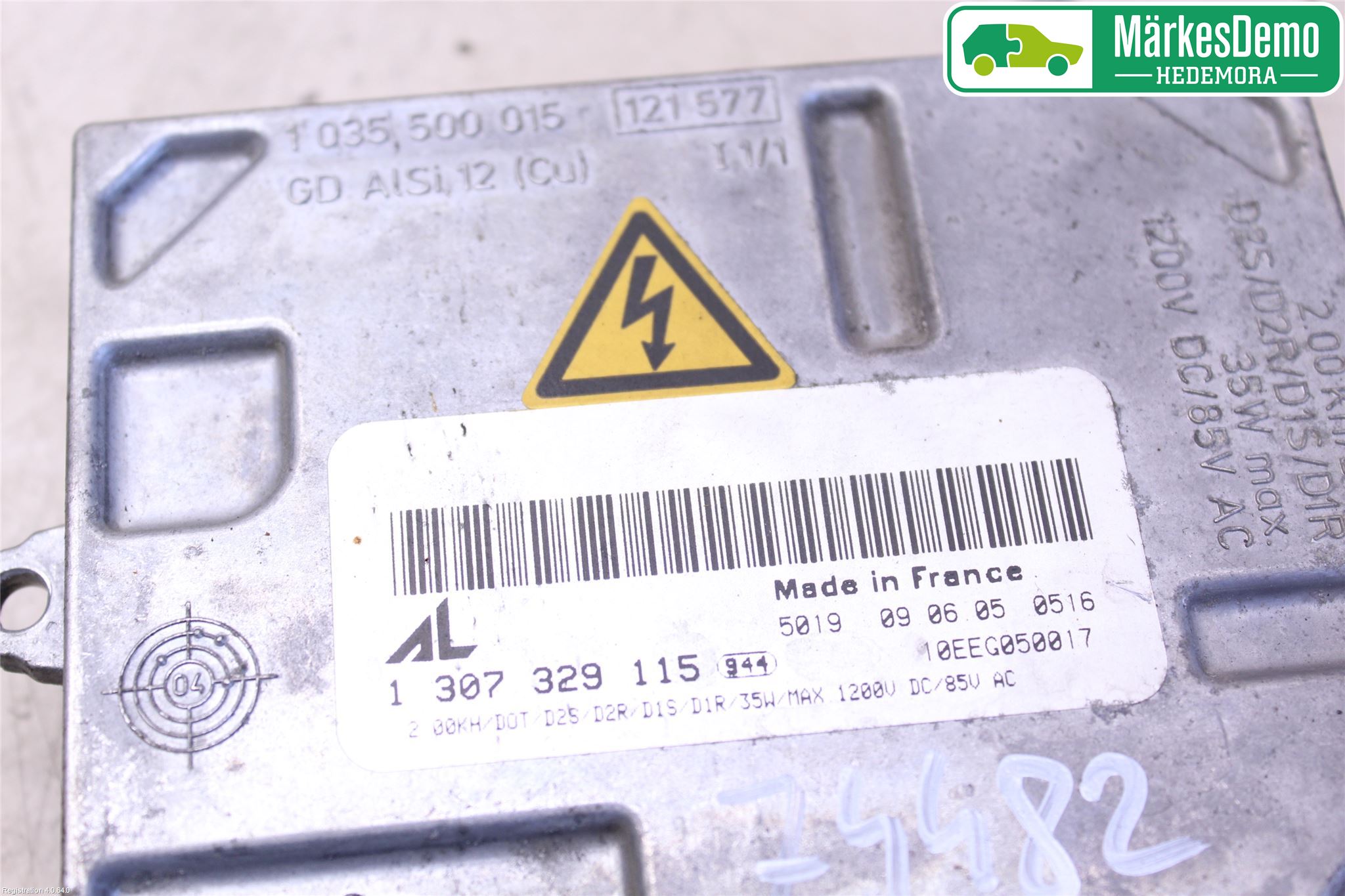 Audi A4/S4 05-07 Styrenhet Strålkastare