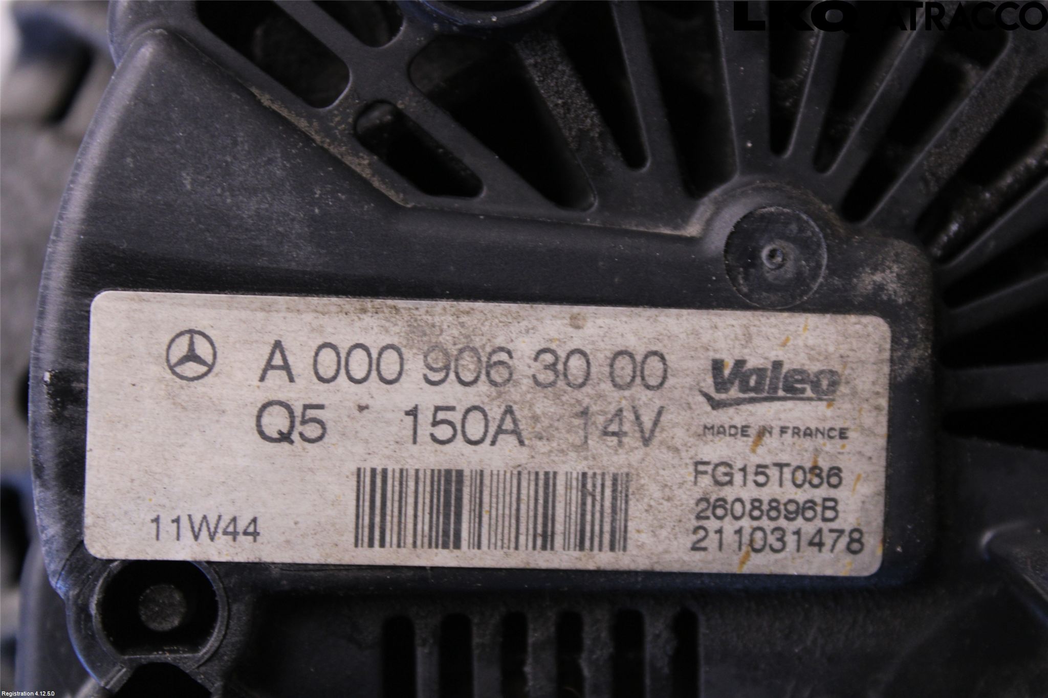 Mercedes-Benz MB C-KLASS (W204) 07-15 Generator
