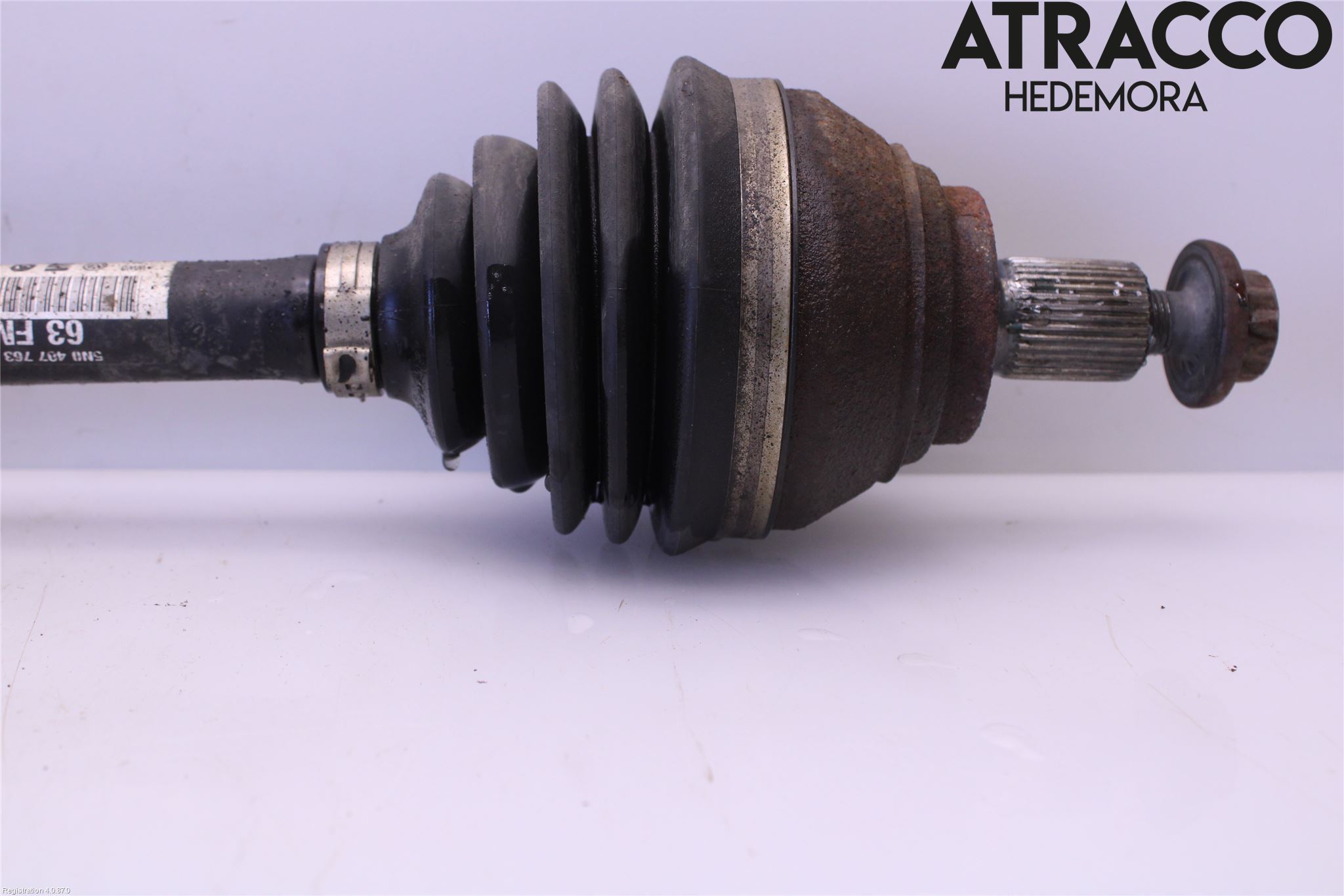 Audi Q3 8U 12-18 Drivaxel Fram Vänster