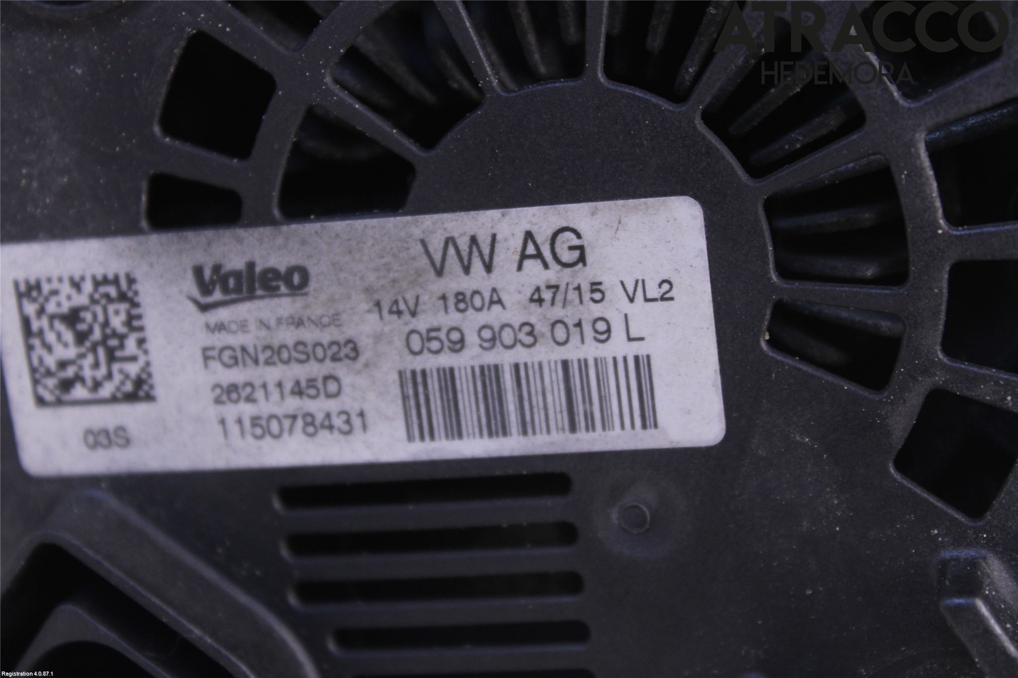 Audi A6 ALLROAD 12-18 Generator