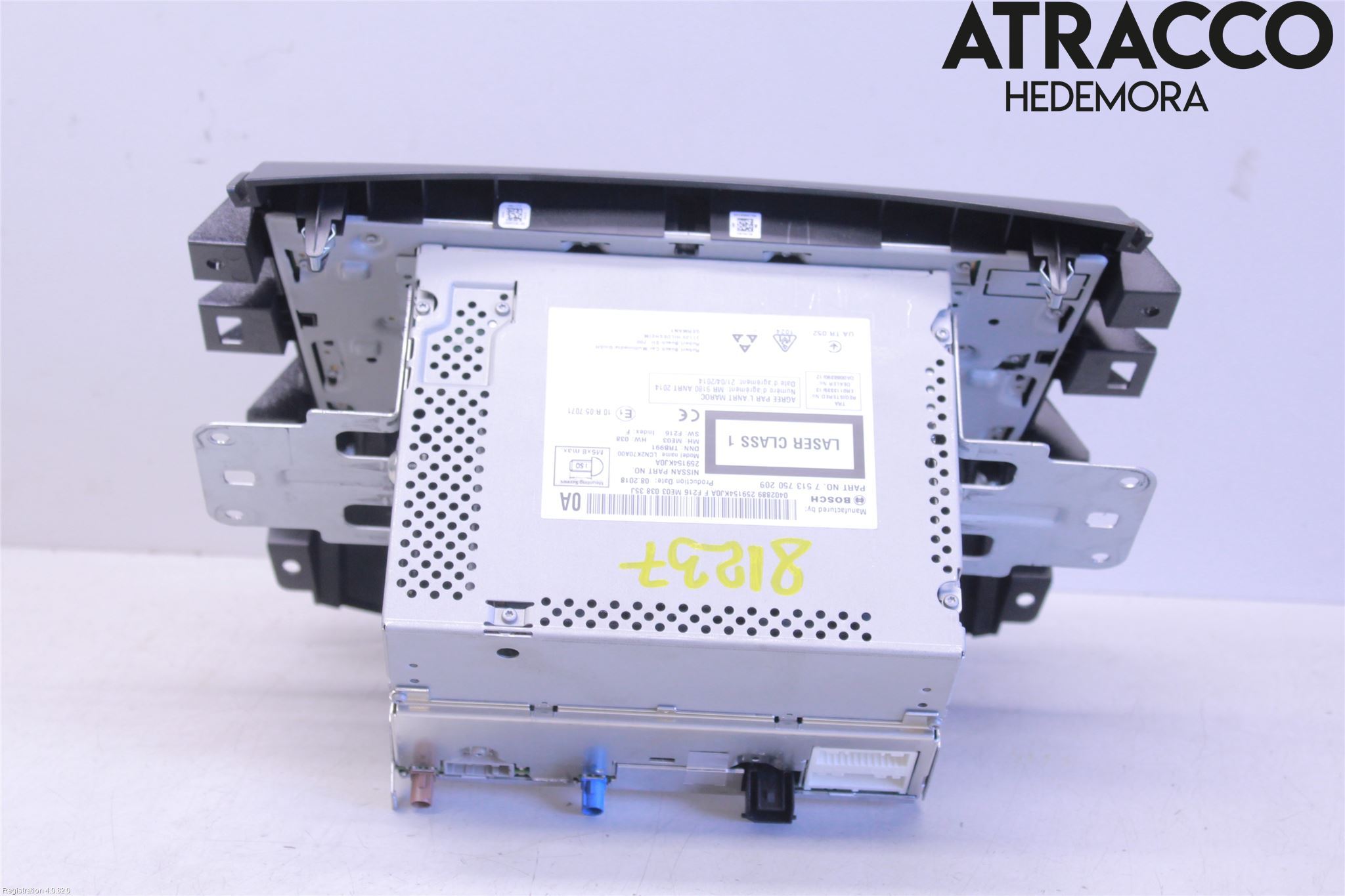 Nissan NAVARA, TREK-1 17-21 Cd Radio - Multimediapanel