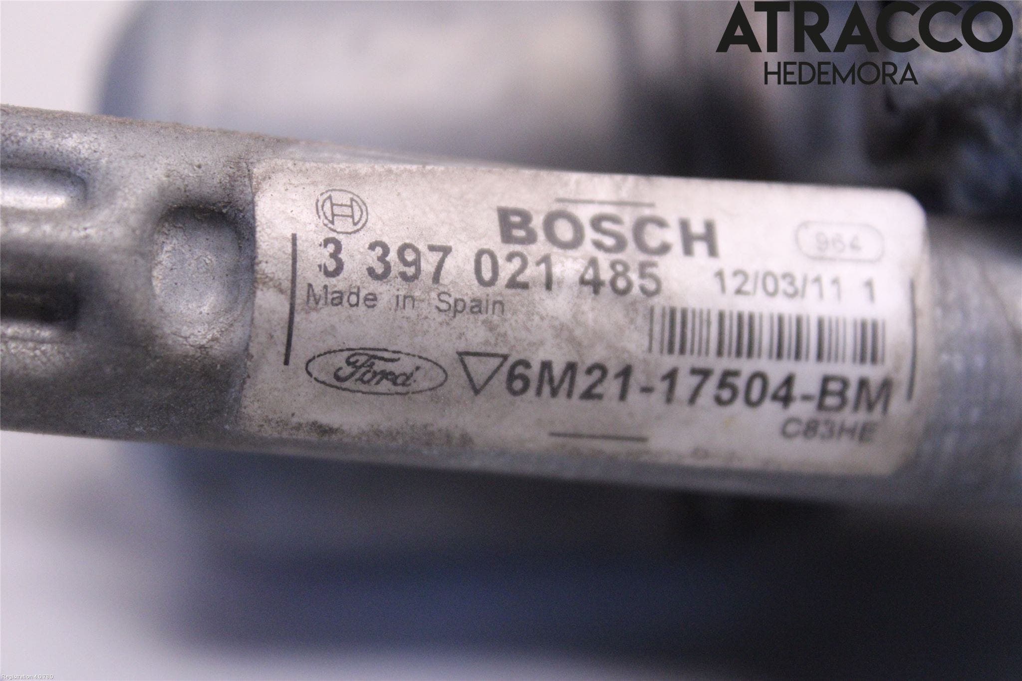 Ford S-MAX 06-15 Torkarmotor Vindruta