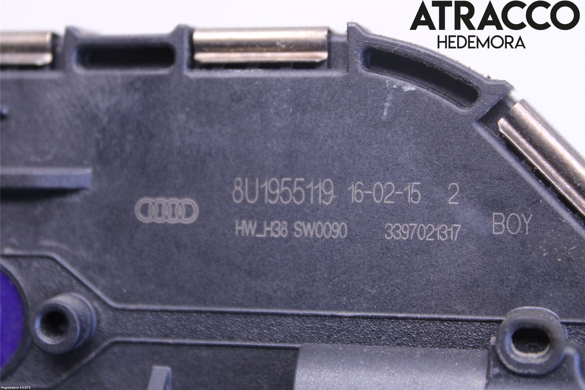 Audi Q3 8U 12-18 Torkarmotor Vindruta