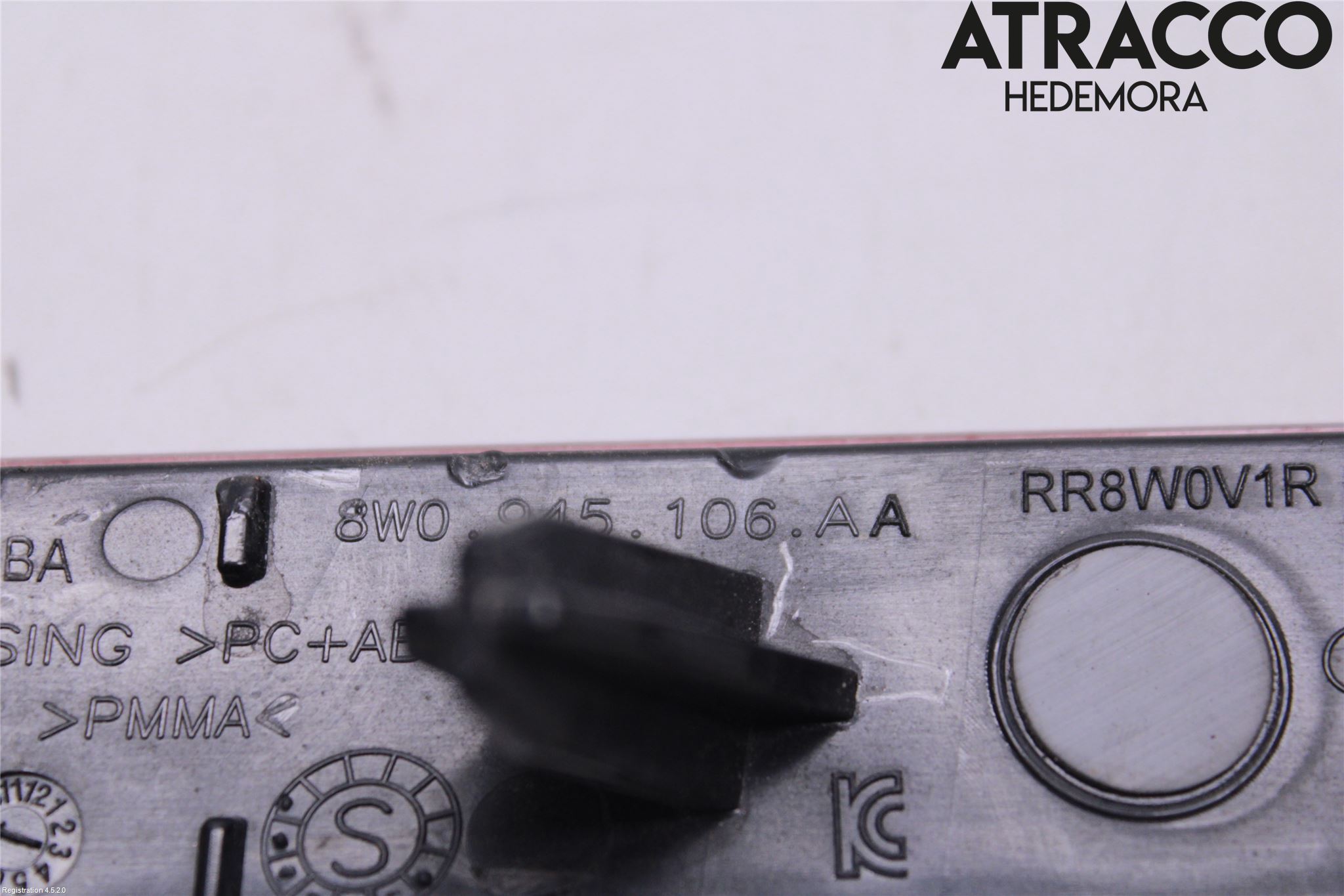 Audi A4/S4 B9 16-19 Dimljus/Reflex Bak