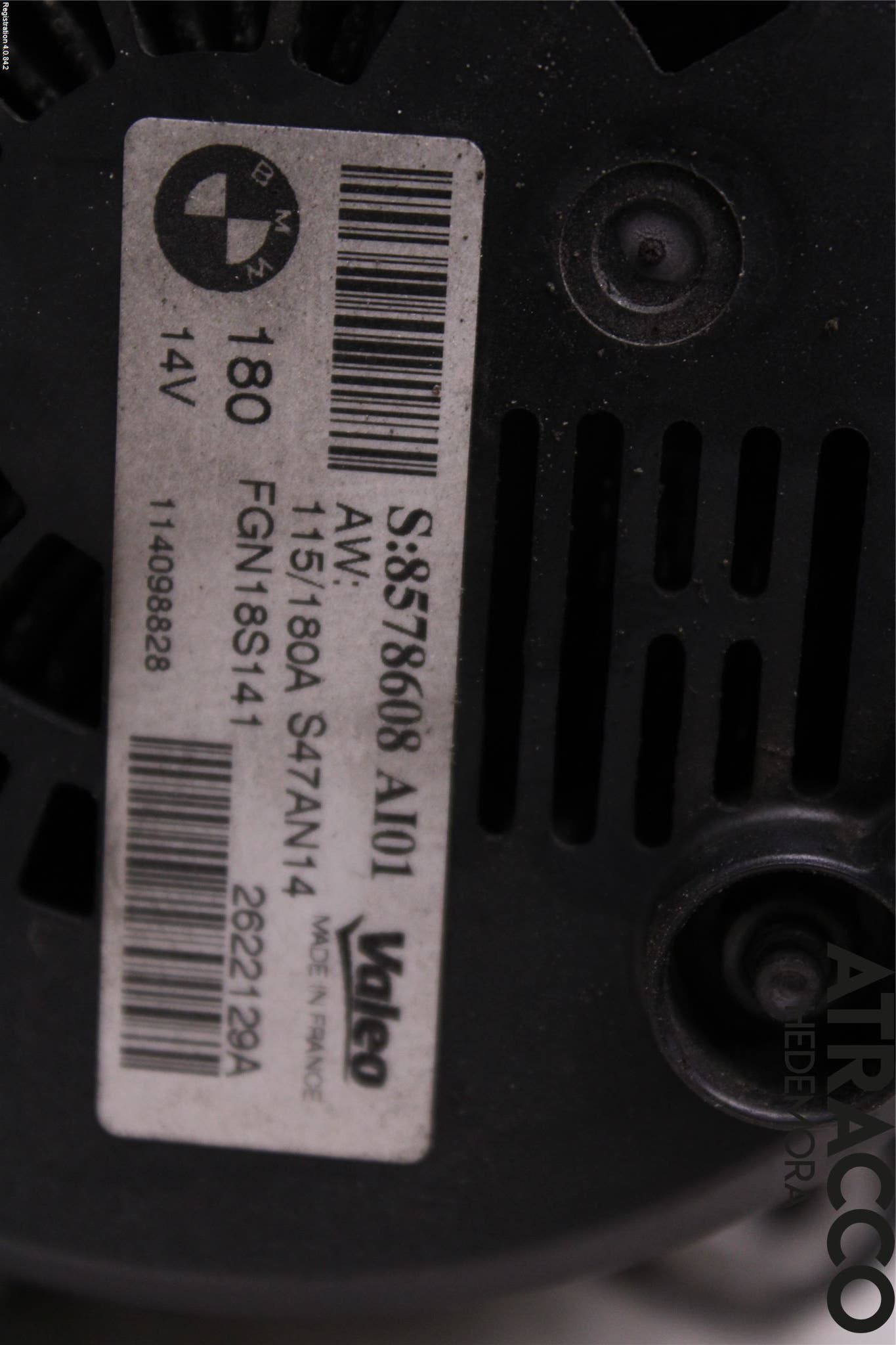 BMW 3 F30/F31/F80 12-19 Generator