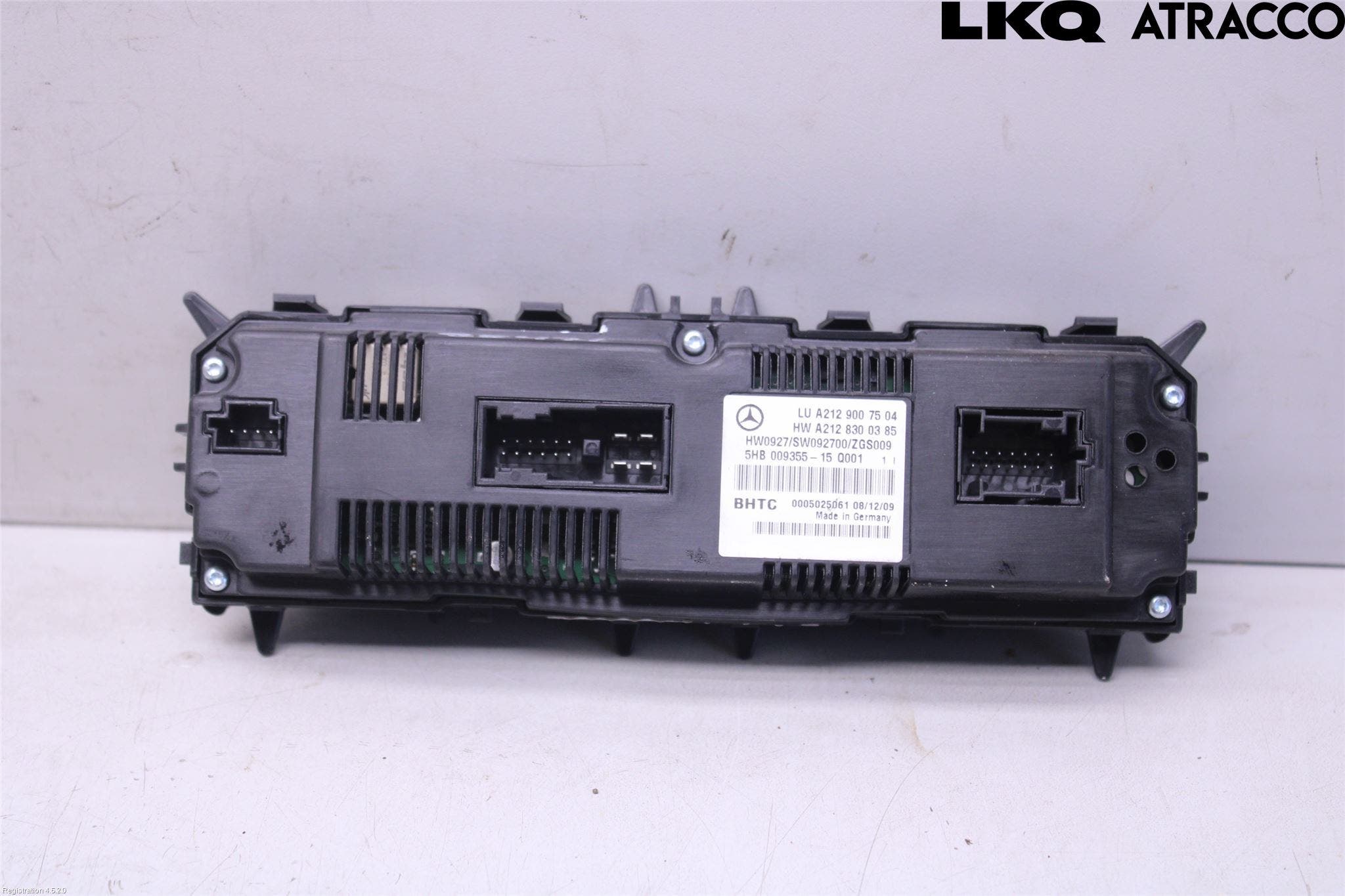 Mercedes-Benz MB E-KLASS (W212) 09-16 Ac Styrenhet Ac Manöveren