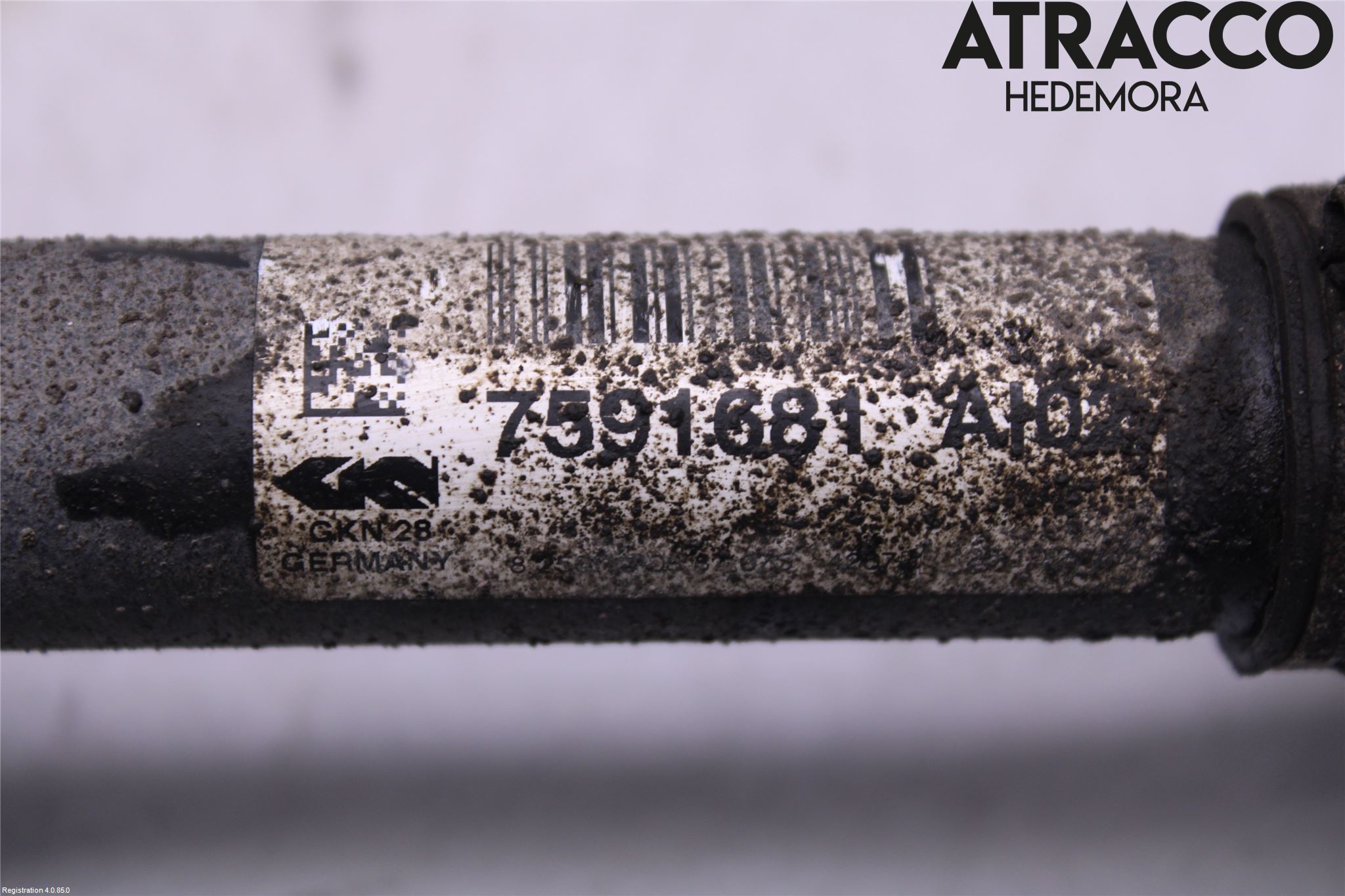 BMW X1 E84 10-15 Drivaxel Fram Vänster