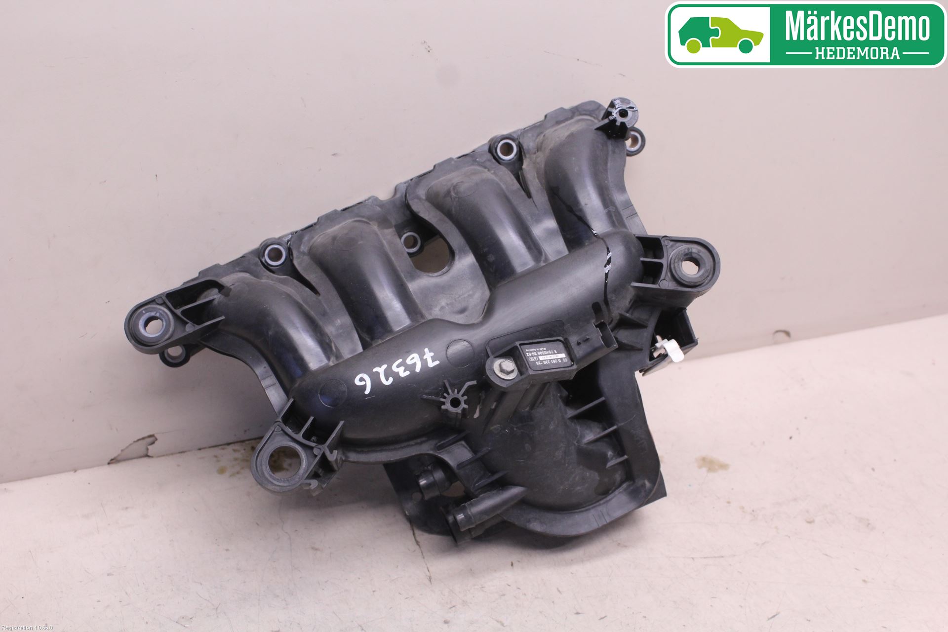 Peugeot 308 08-13 Grenrör Insug