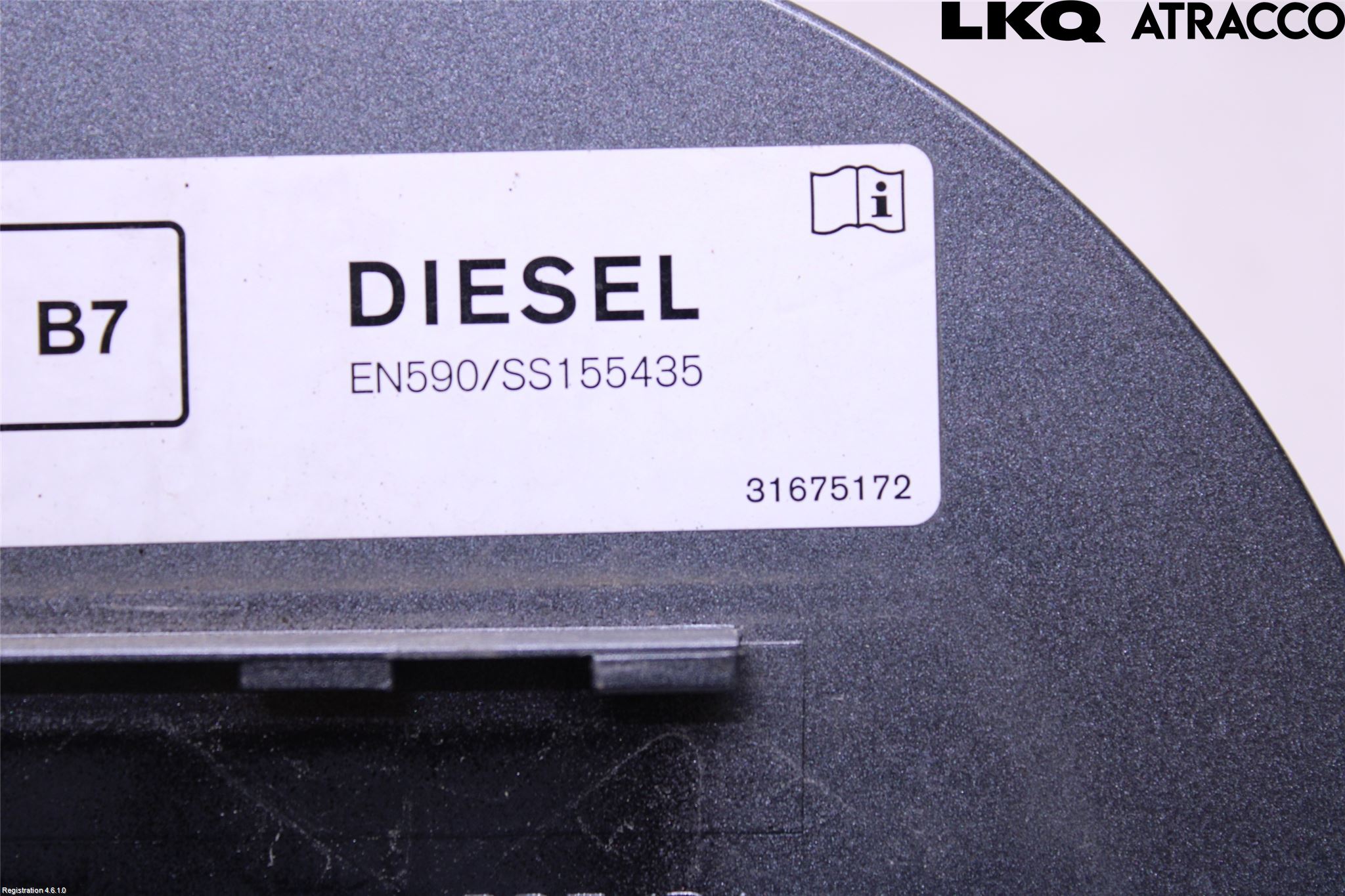 Volvo XC60 14-17 Tanklucka