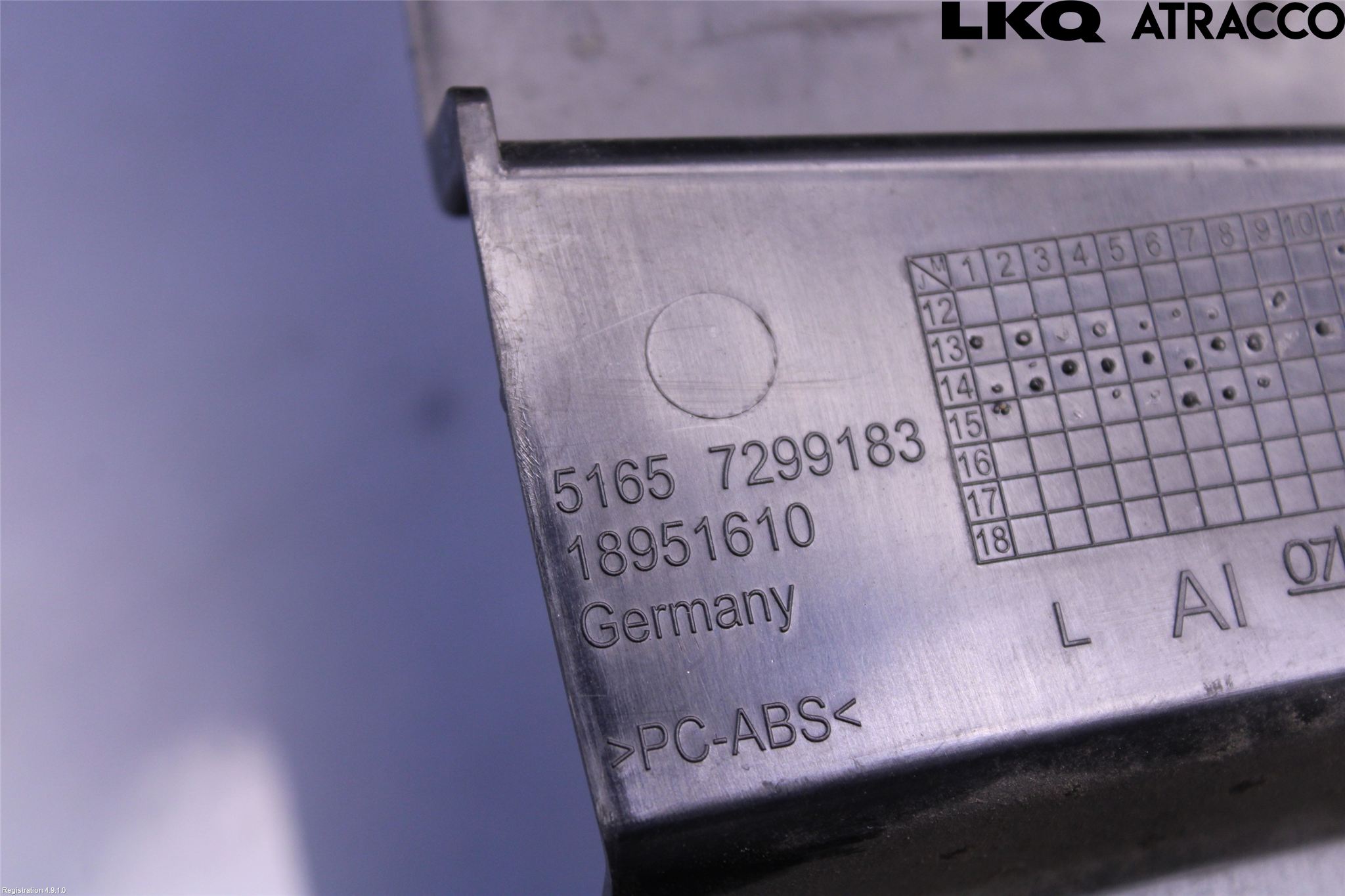 BMW i3 I01 13-22 Skärmfäste Fram Hö