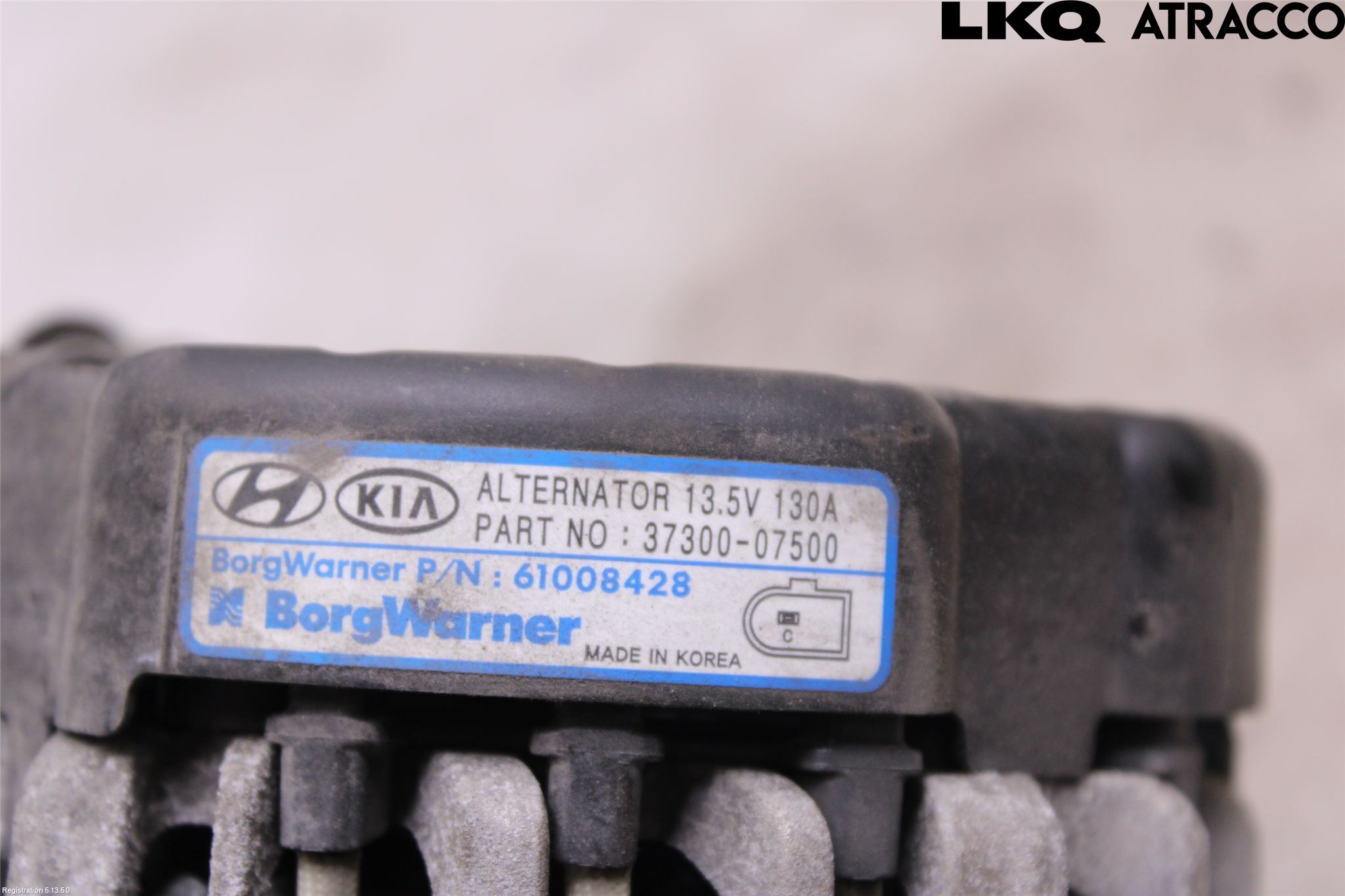 Kia PICANTO 17- Generator